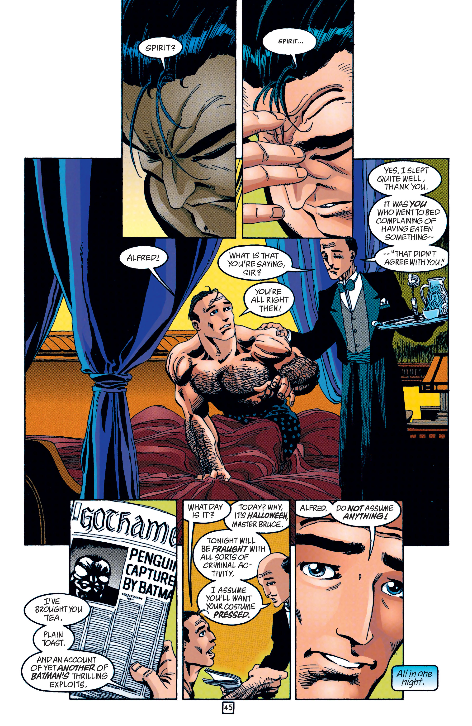 Read online Batman: Legends of the Dark Knight Halloween Special comic -  Issue # Ghosts - 44