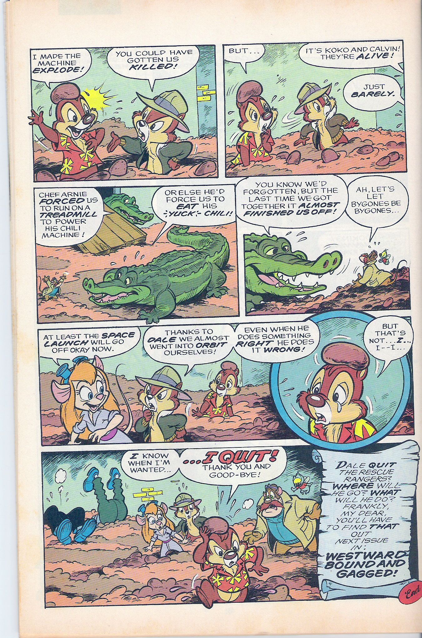 Read online Disney's Chip 'N Dale Rescue Rangers comic -  Issue #8 - 34