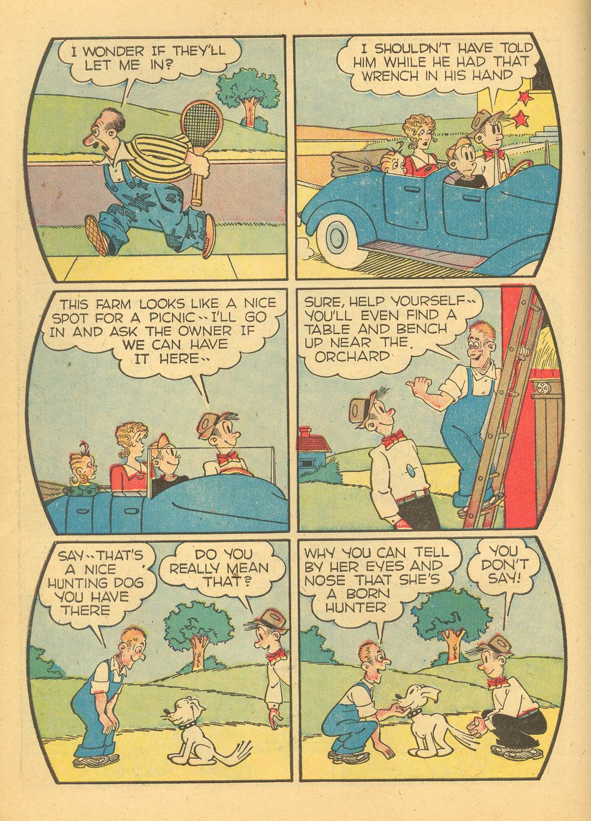 Read online Blondie Comics (1947) comic -  Issue #3 - 10