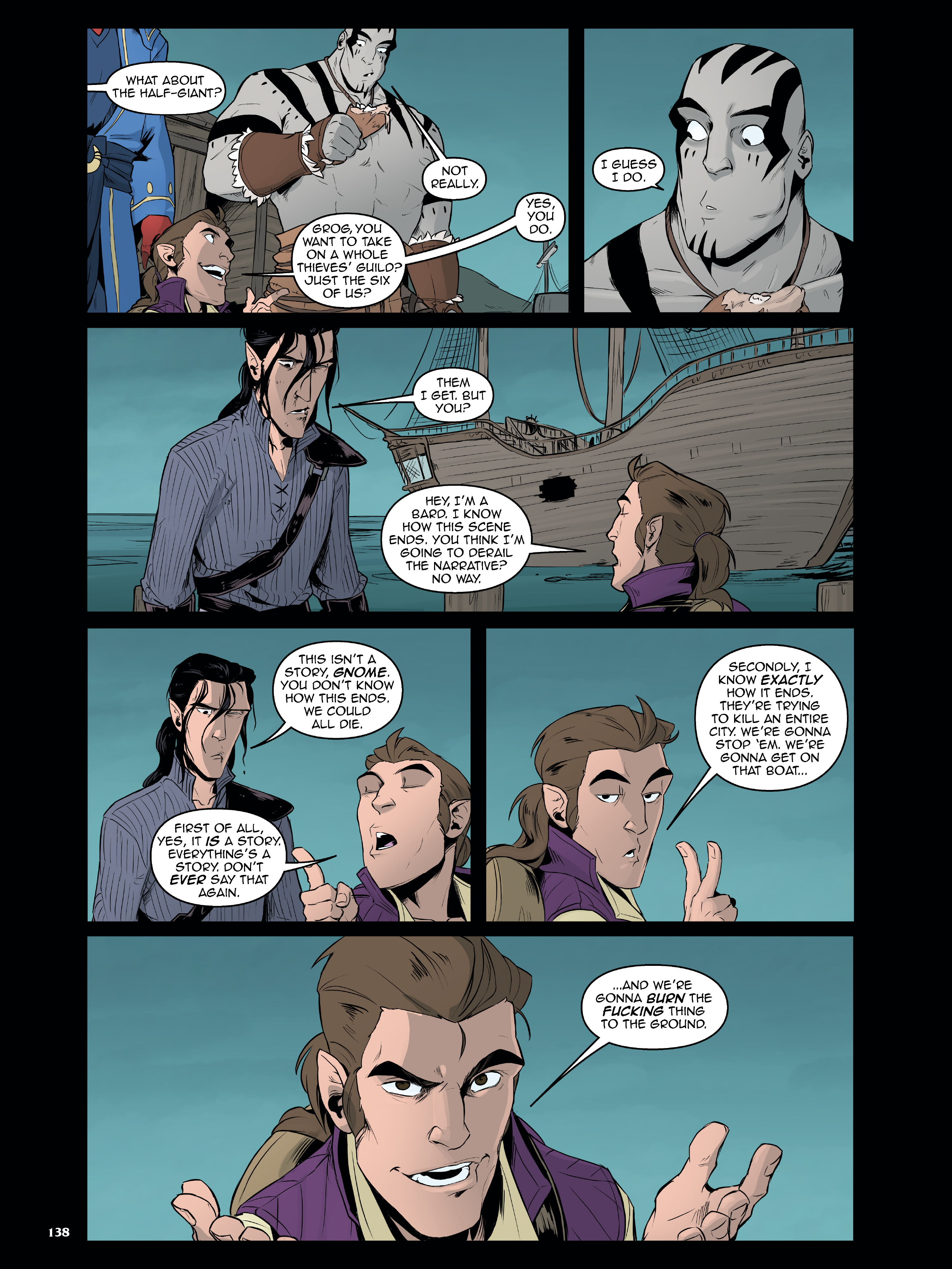 Read online Critical Role Vox Machina Origins comic -  Issue # (2019) _TPB Library Edition (Part 2) - 40