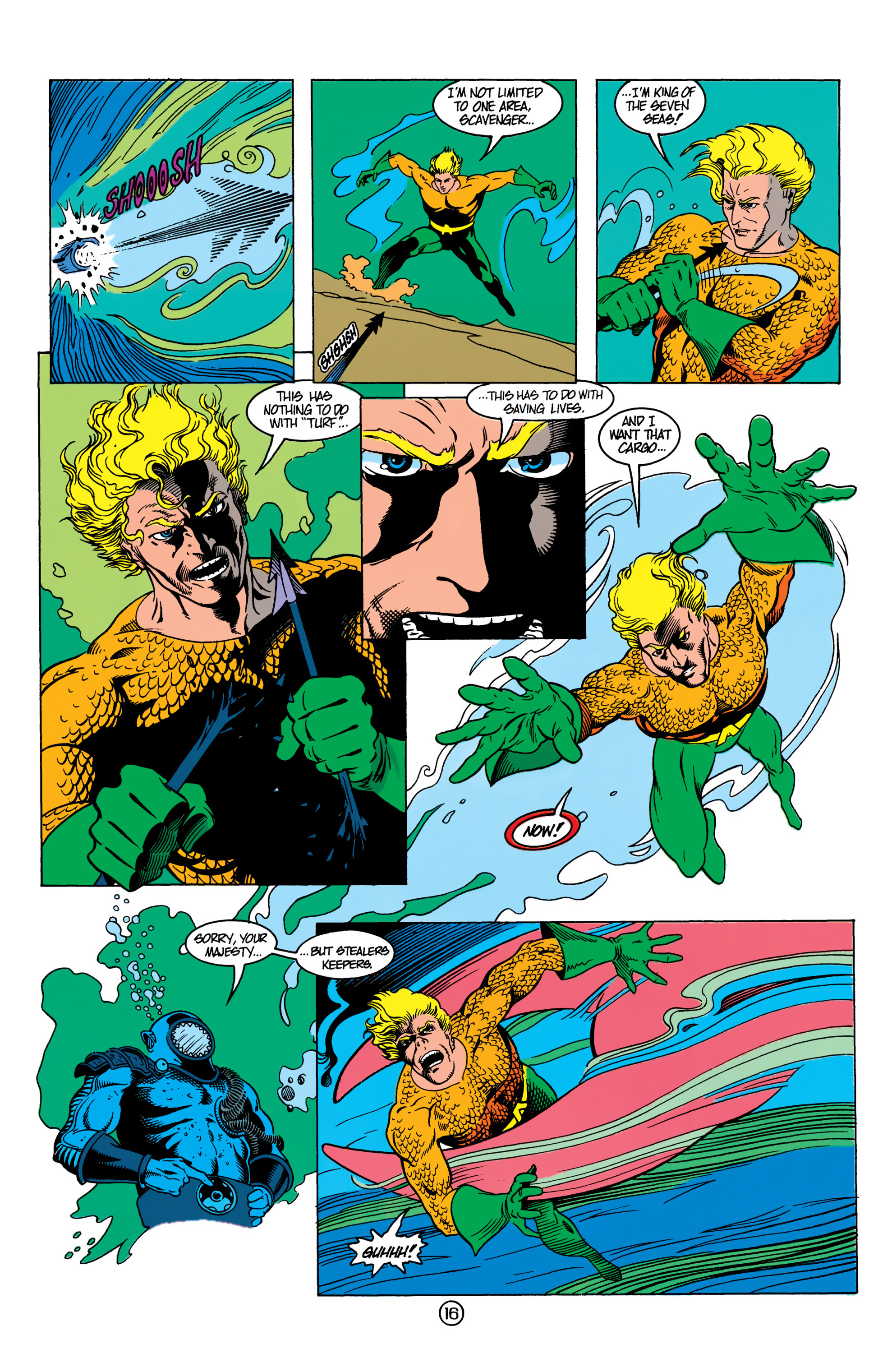 Read online Aquaman (1991) comic -  Issue #13 - 17