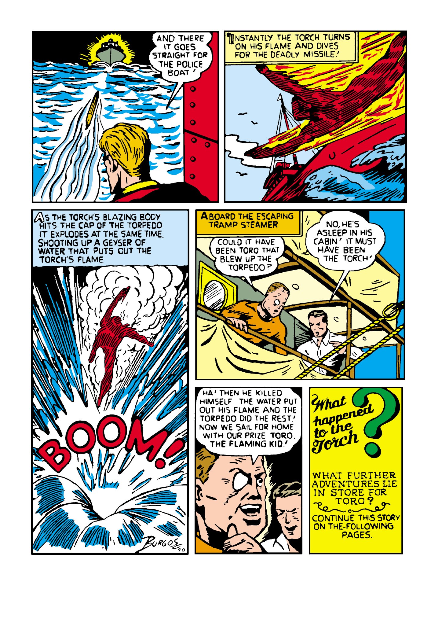 Read online Marvel Masterworks: Golden Age Human Torch comic -  Issue # TPB 1 (Part 1) - 95