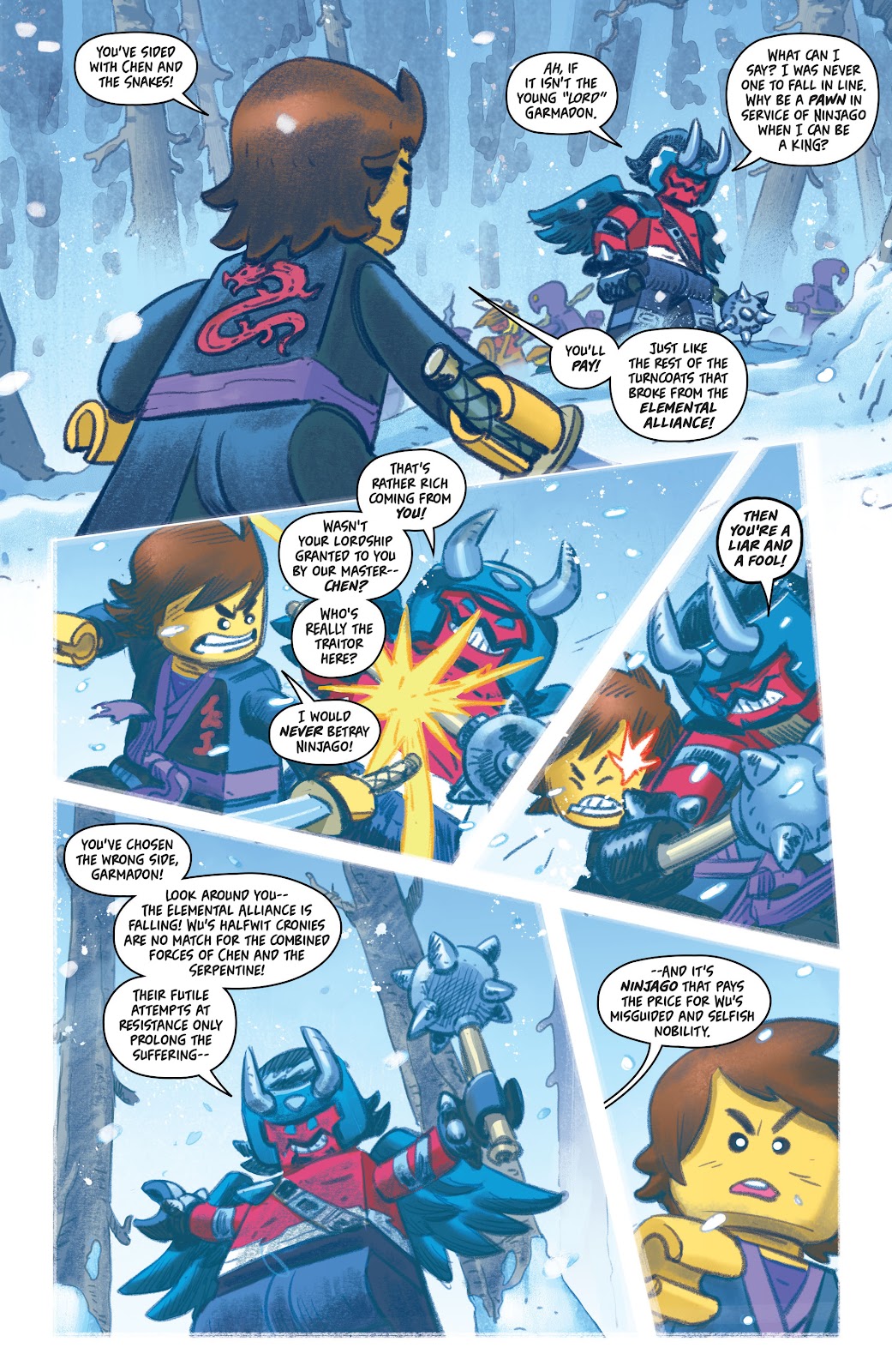 Lego Ninjago: Garmadon issue 4 - Page 9