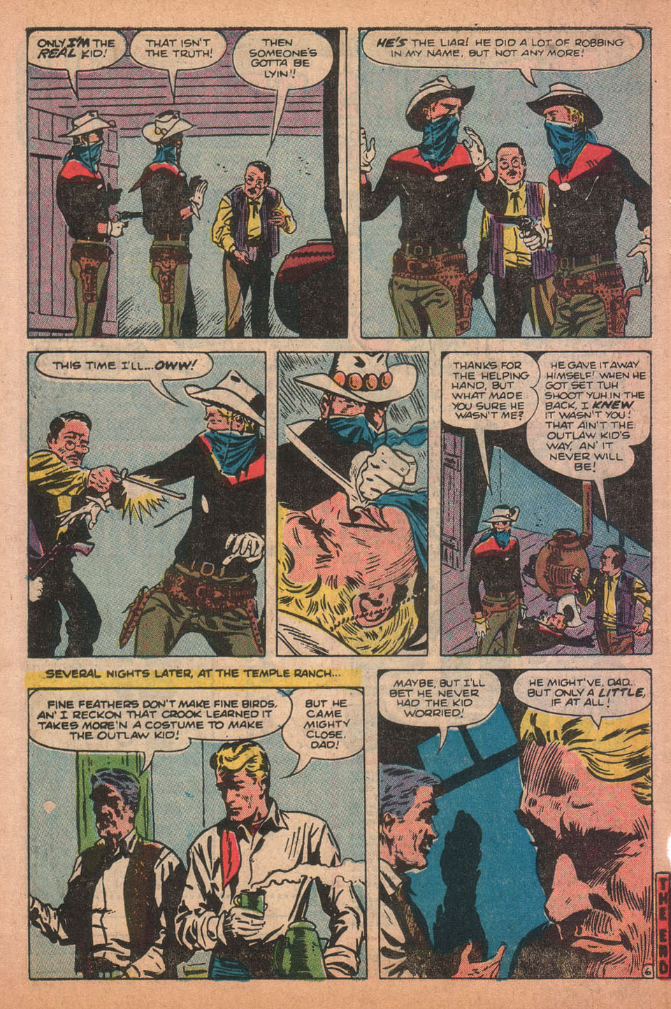 Read online The Outlaw Kid (1970) comic -  Issue #18 - 10