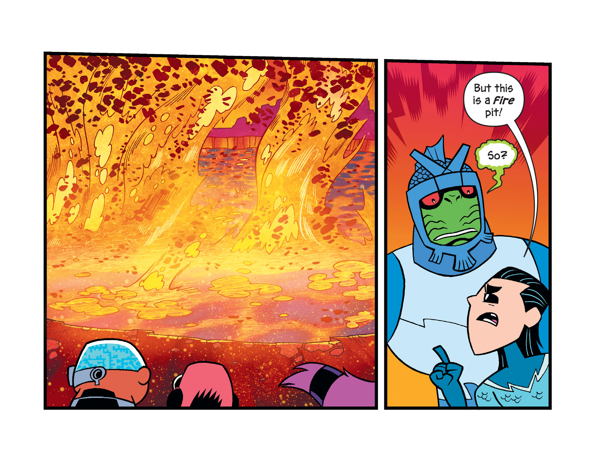 Read online Teen Titans Go! To Camp comic -  Issue #5 - 21