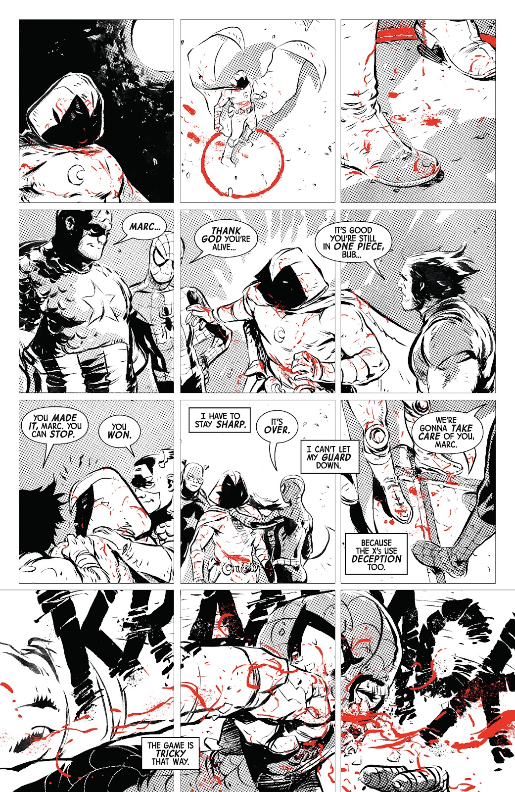 Moon Knight: Black, White & Blood issue 4 - Page 8