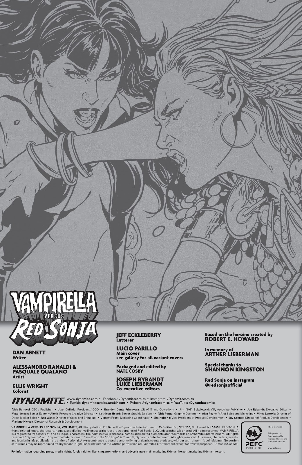 Vampirella Vs. Red Sonja issue 5 - Page 6