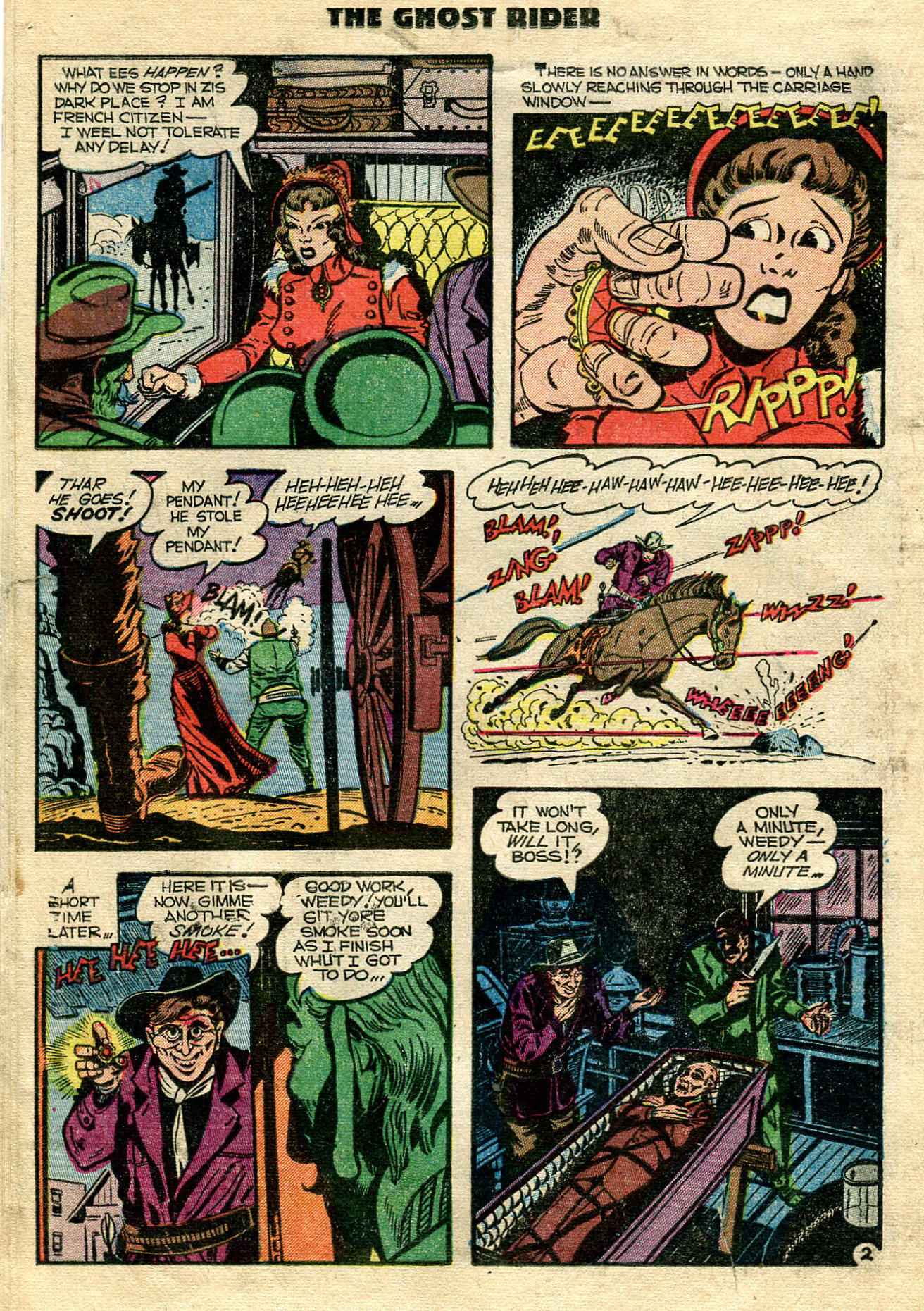 Read online The Ghost Rider (1950) comic -  Issue #8 - 18