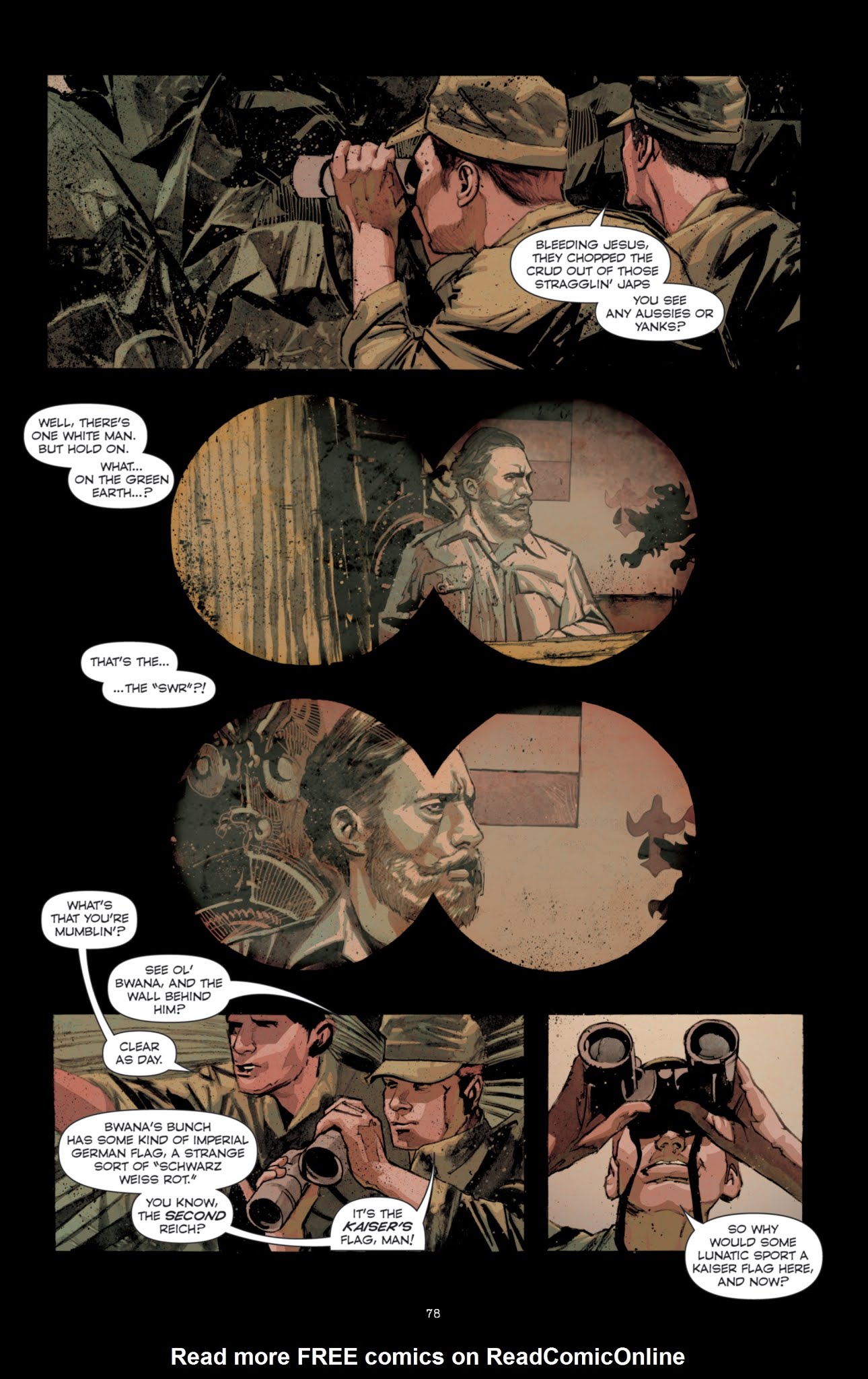 Read online Fever Ridge: A Tale of MacArthur's Jungle War comic -  Issue # _TPB - 73