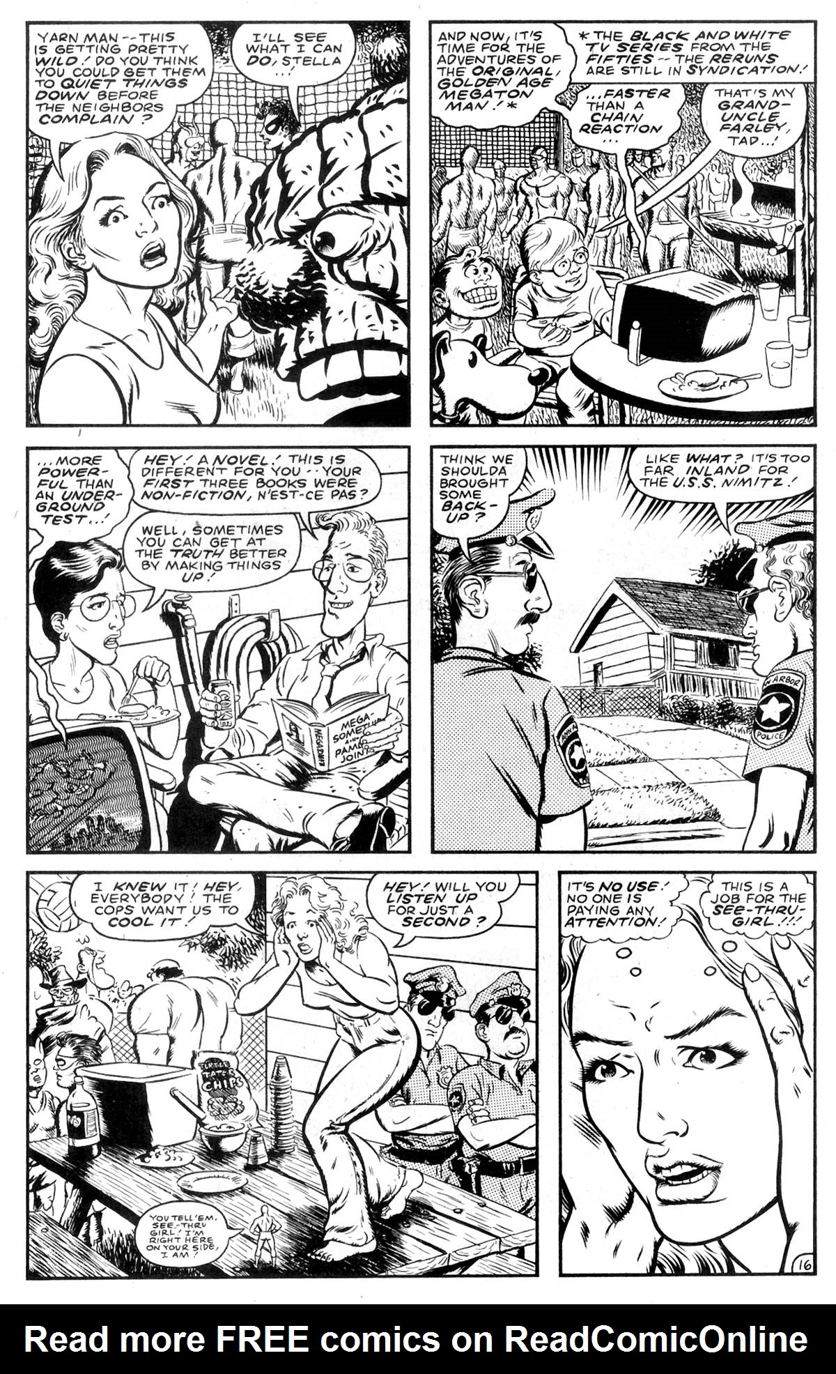 Read online Yarn Man comic -  Issue # Full - 18
