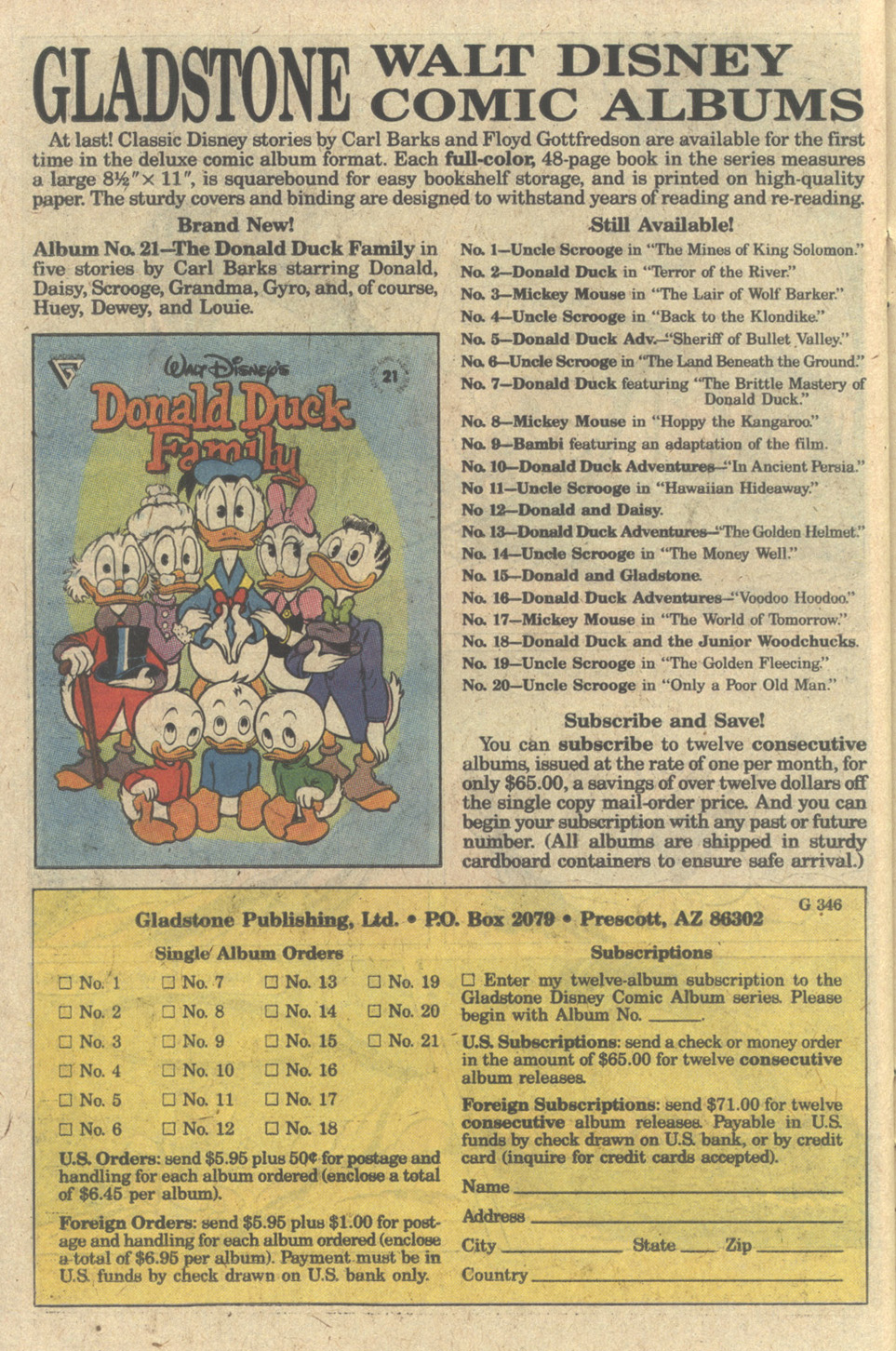 Read online Walt Disney's Donald Duck Adventures (1987) comic -  Issue #18 - 26