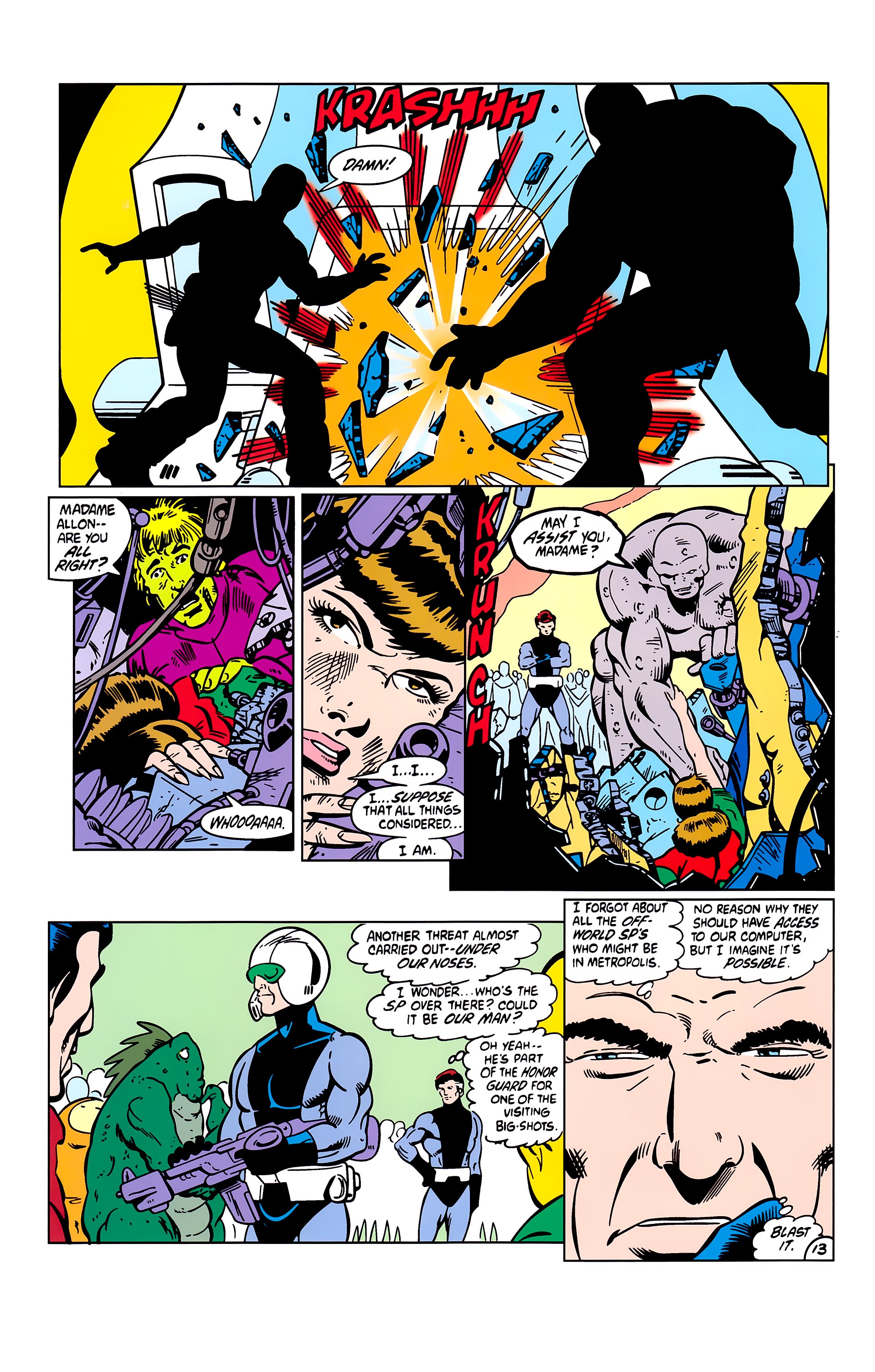 Read online Legion of Super-Heroes (1980) comic -  Issue #313 - 14