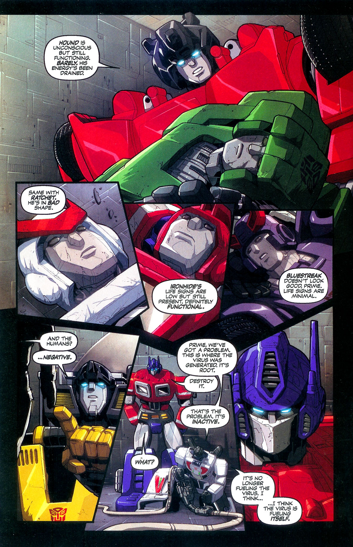 Read online Transformers: Generation 1 (2002) comic -  Issue #4 - 11