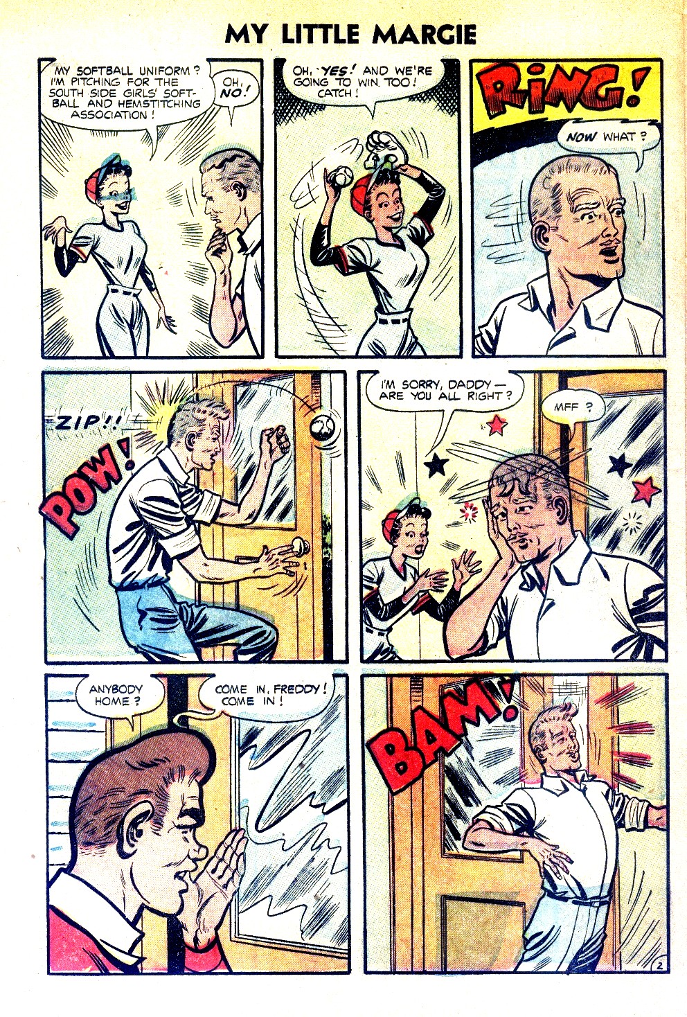 Read online My Little Margie (1954) comic -  Issue #5 - 4