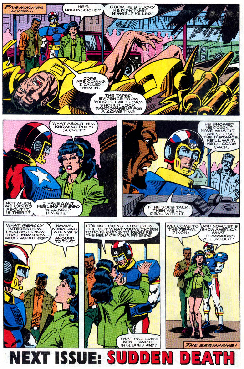 Read online NFL SuperPro comic -  Issue #4 - 23