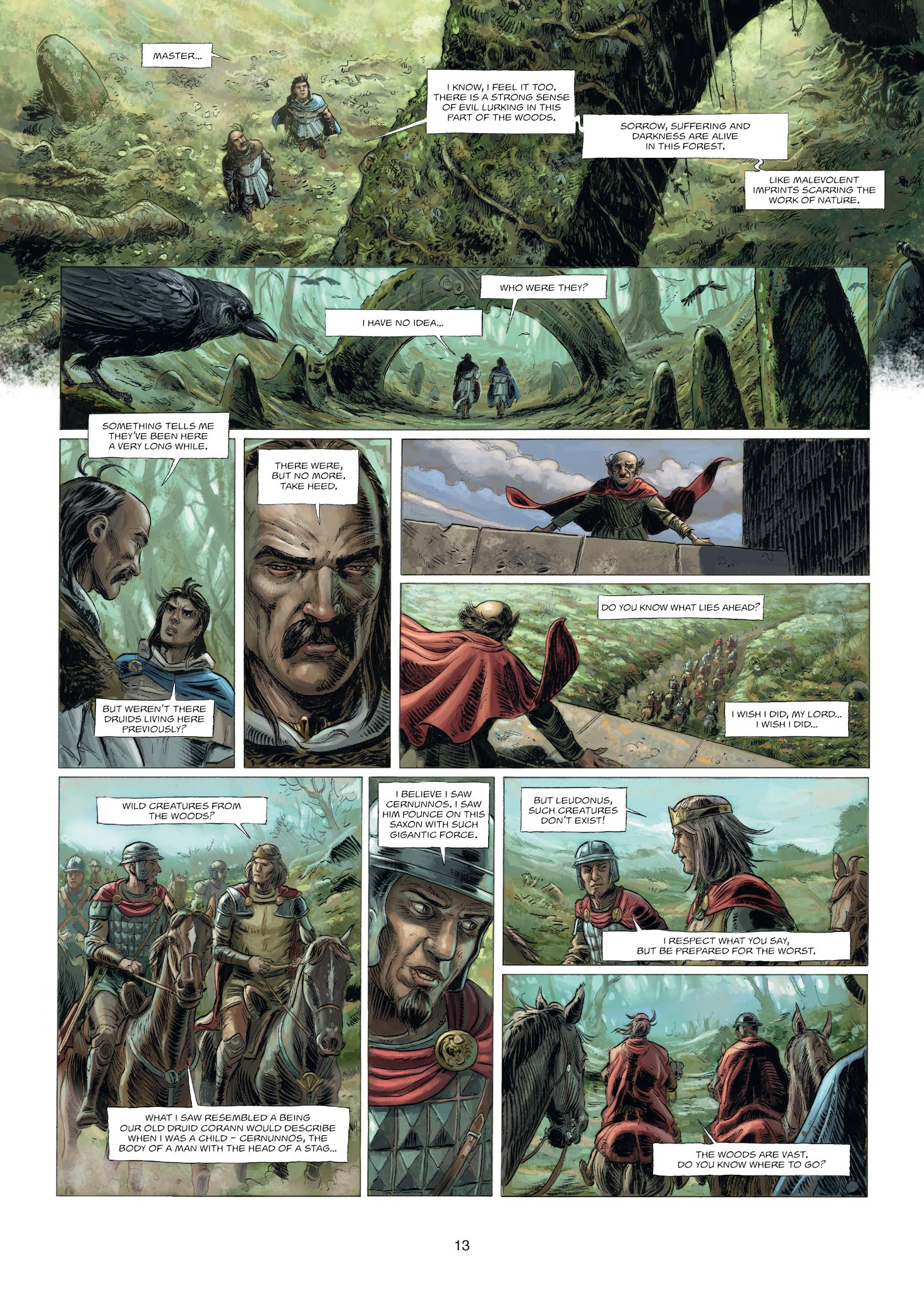 Read online Druids comic -  Issue #8 - 13