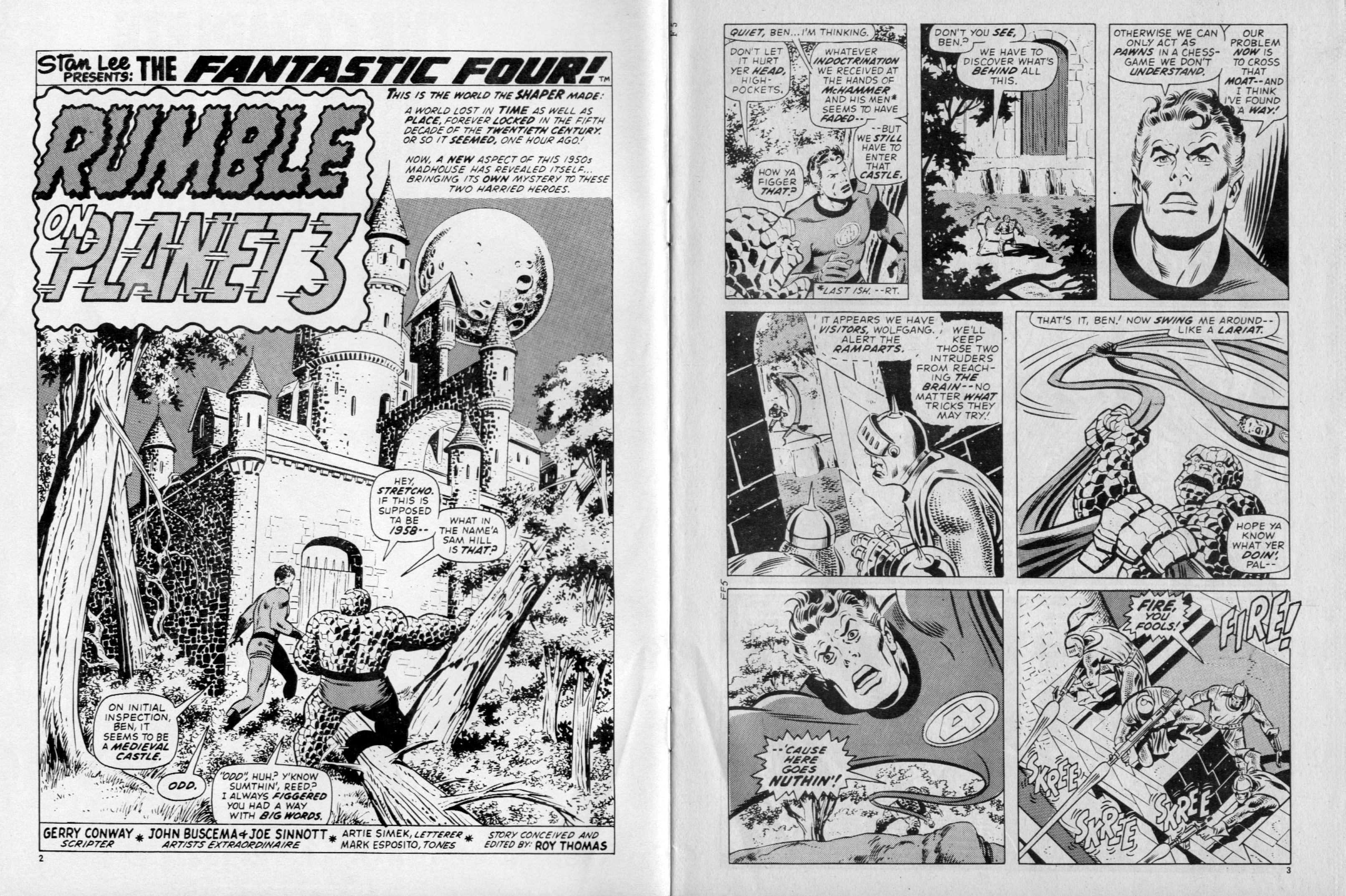 Read online Complete Fantastic Four comic -  Issue #5 - 2
