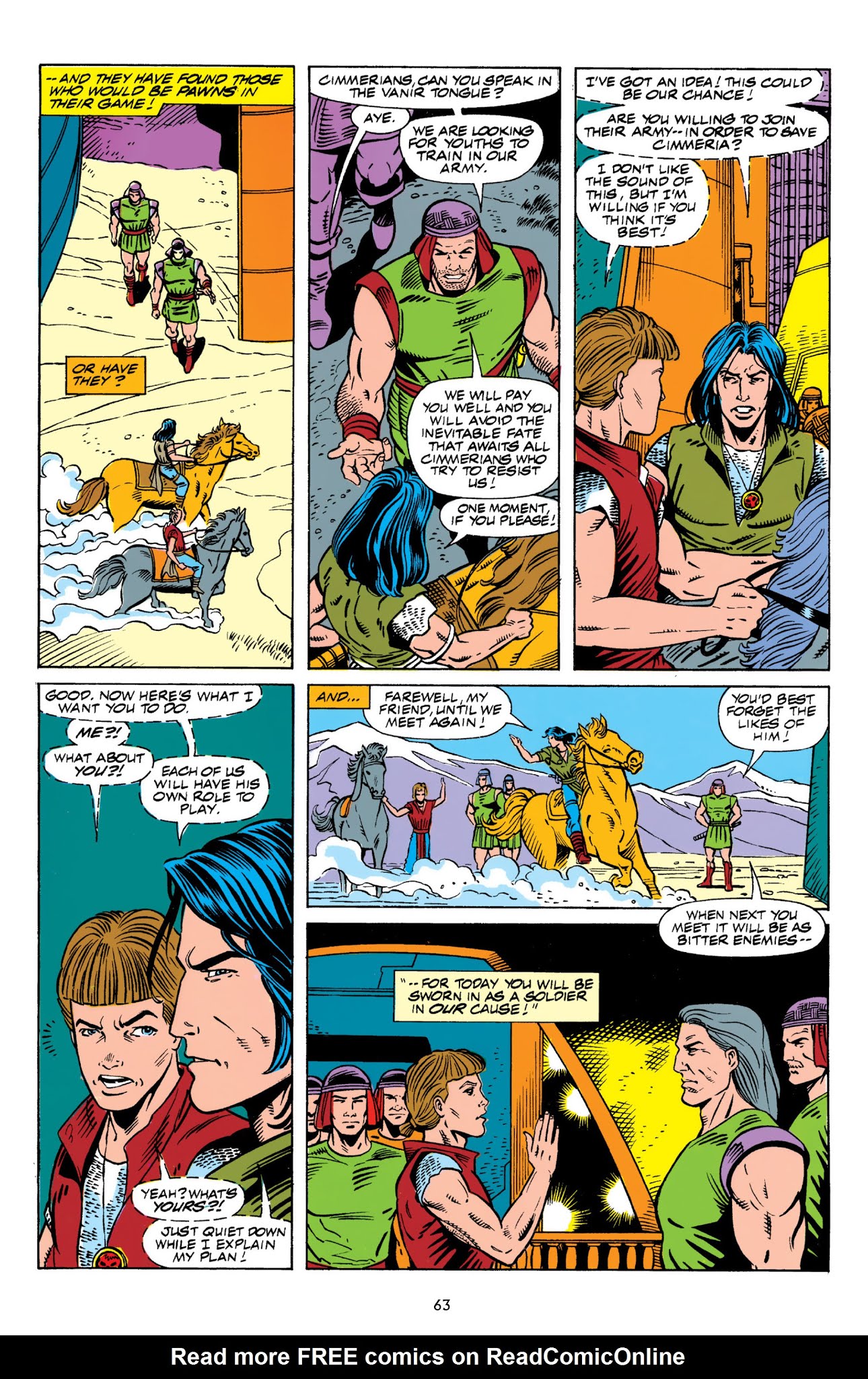 Read online The Chronicles of Conan comic -  Issue # TPB 30 (Part 1) - 65