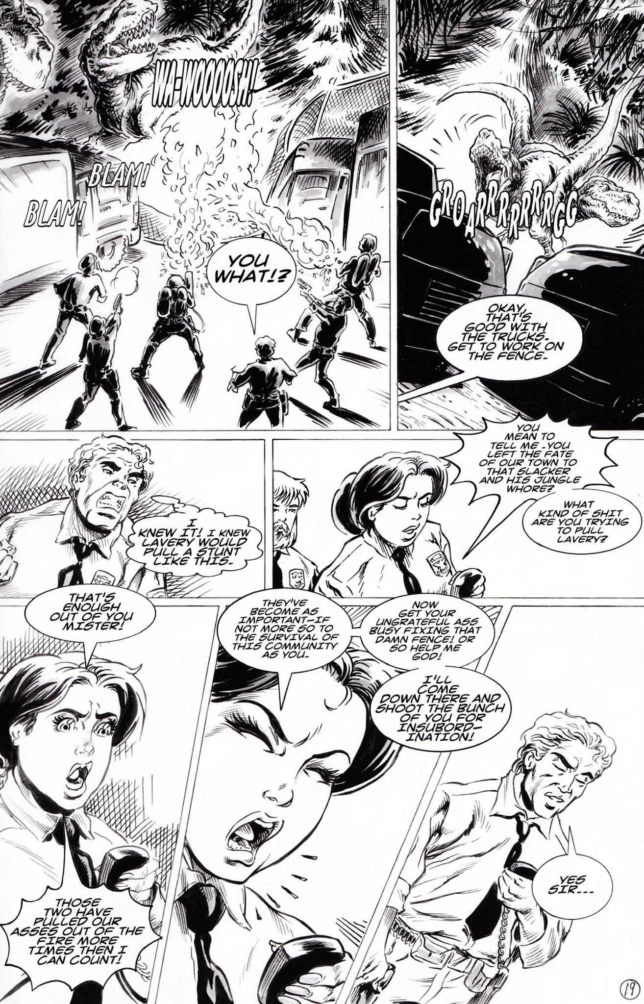 Read online Cavewoman: Gangster comic -  Issue #2 - 21