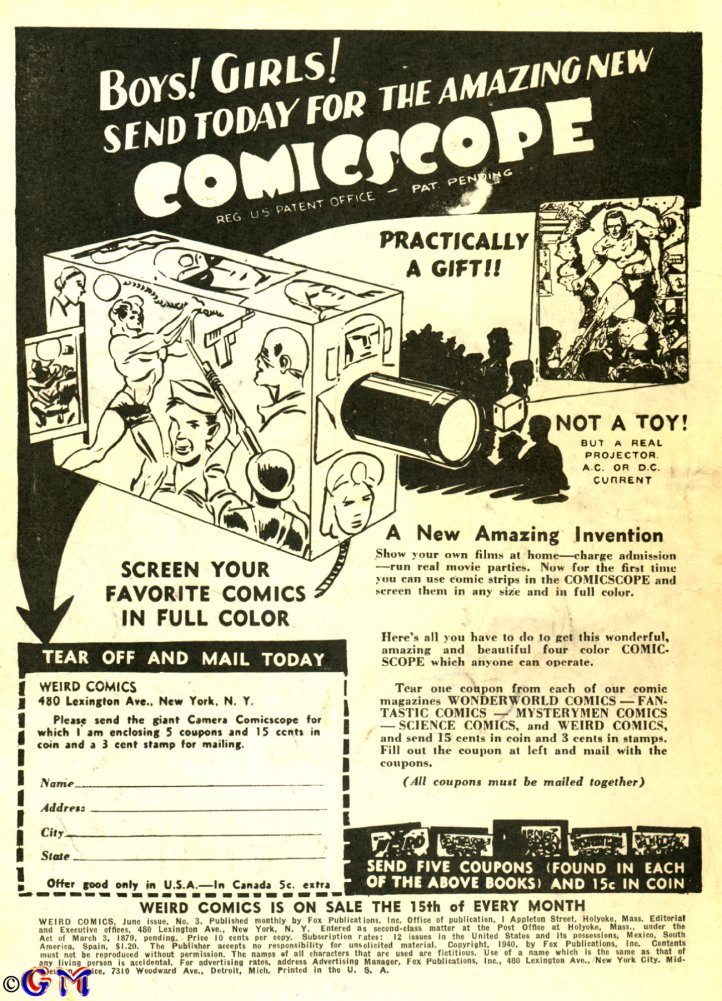 Read online Weird Comics comic -  Issue #3 - 2