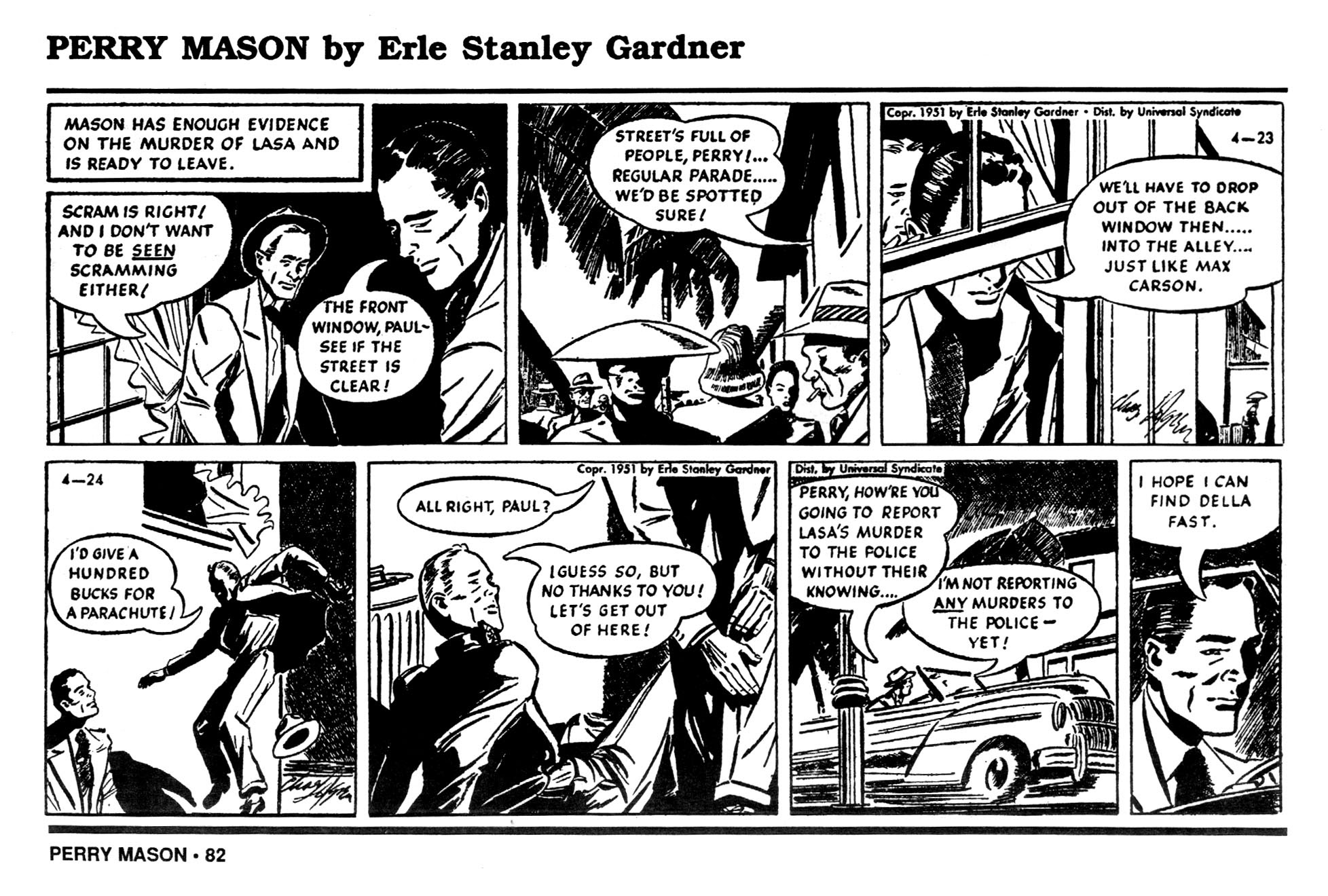 Read online Four Cases of Murder comic -  Issue # TPB - 90
