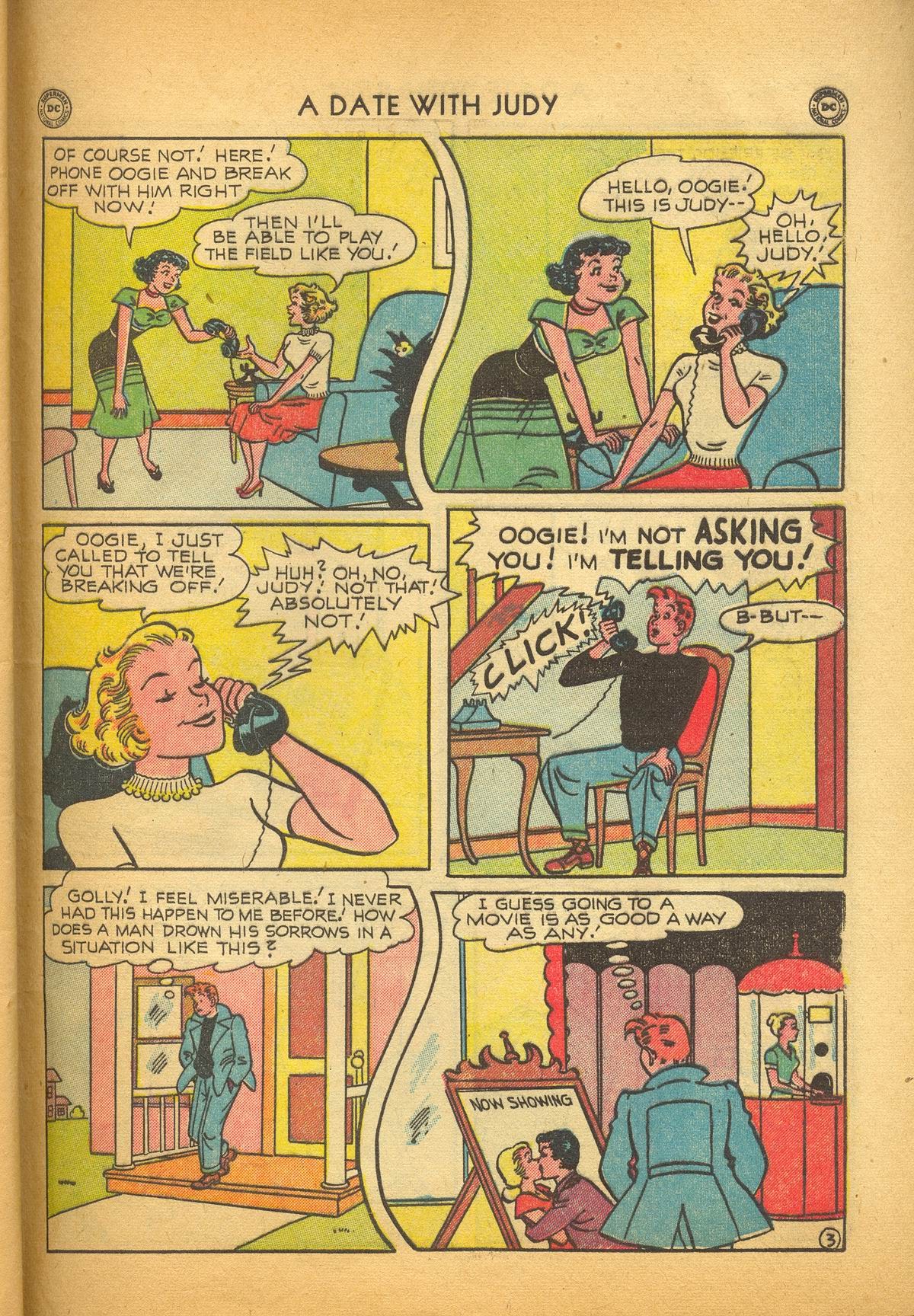 Read online A Date with Judy comic -  Issue #17 - 43