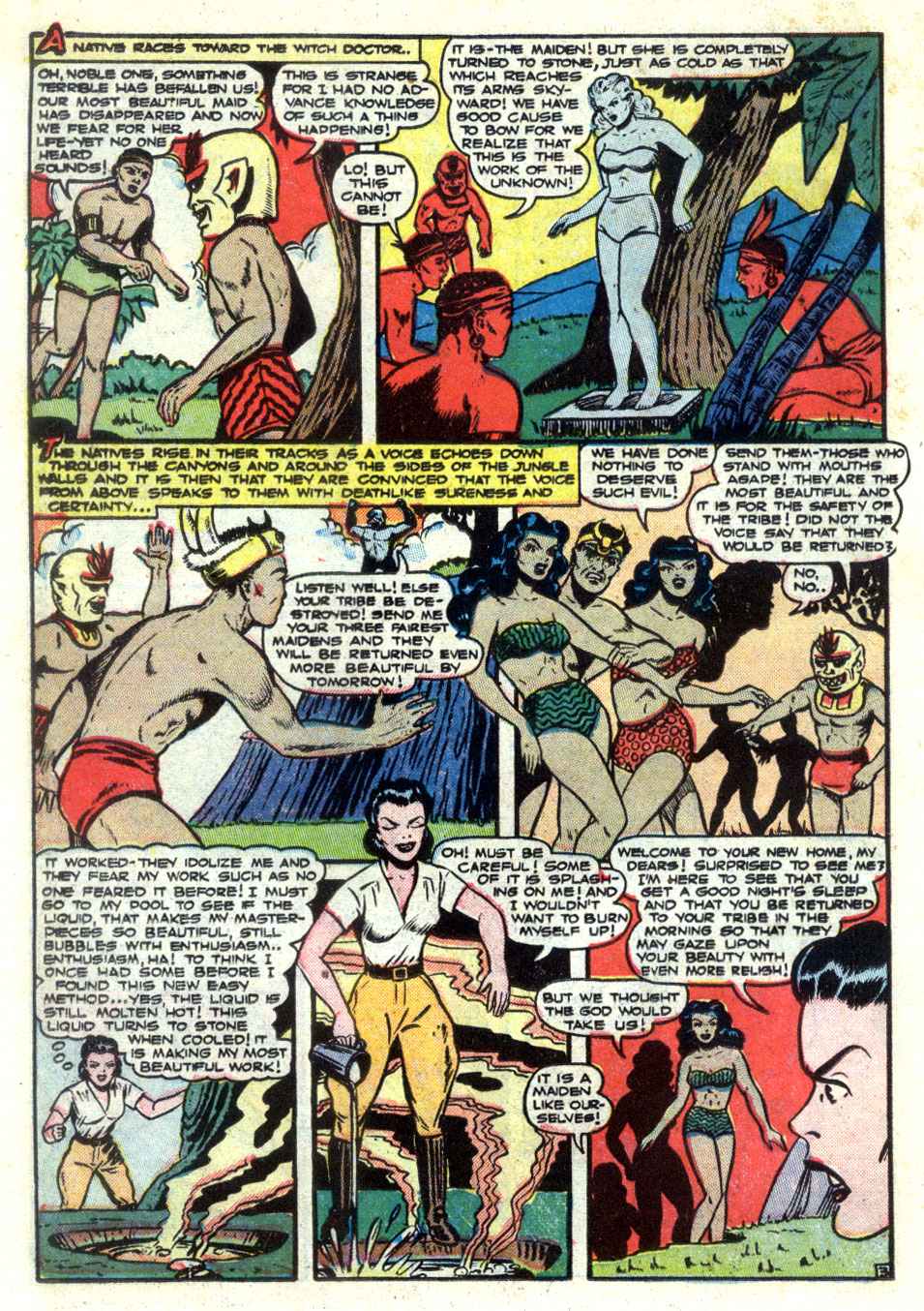 Read online Voodoo (1952) comic -  Issue #2 - 22