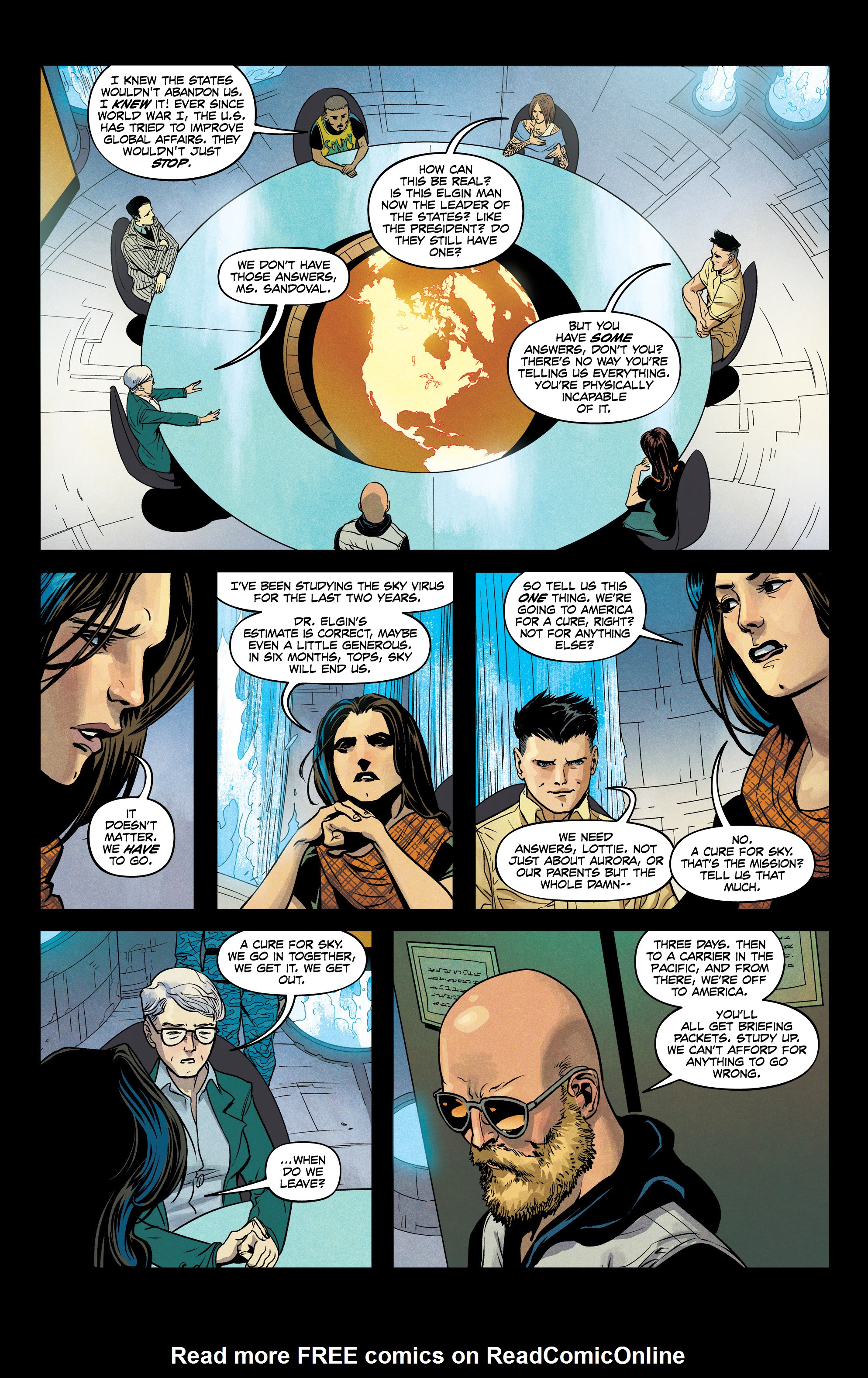 Read online Undiscovered Country comic -  Issue #1 - 14