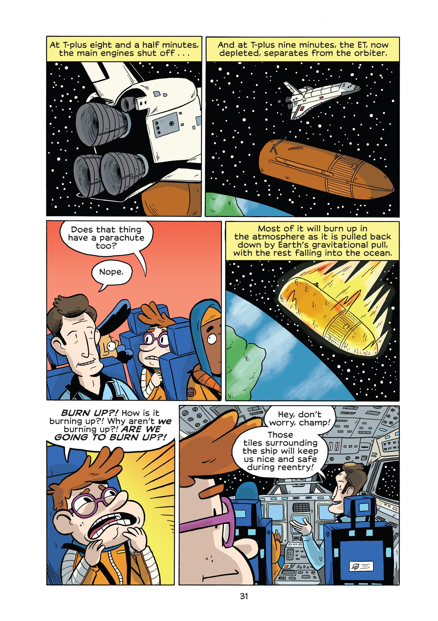 Read online History Comics comic -  Issue # The Challenger Disaster: Tragedy in the Skies - 37