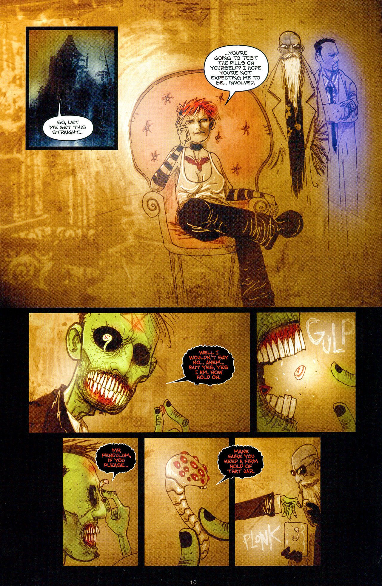 Read online Wormwood: Gentleman Corpse comic -  Issue #3 - 13