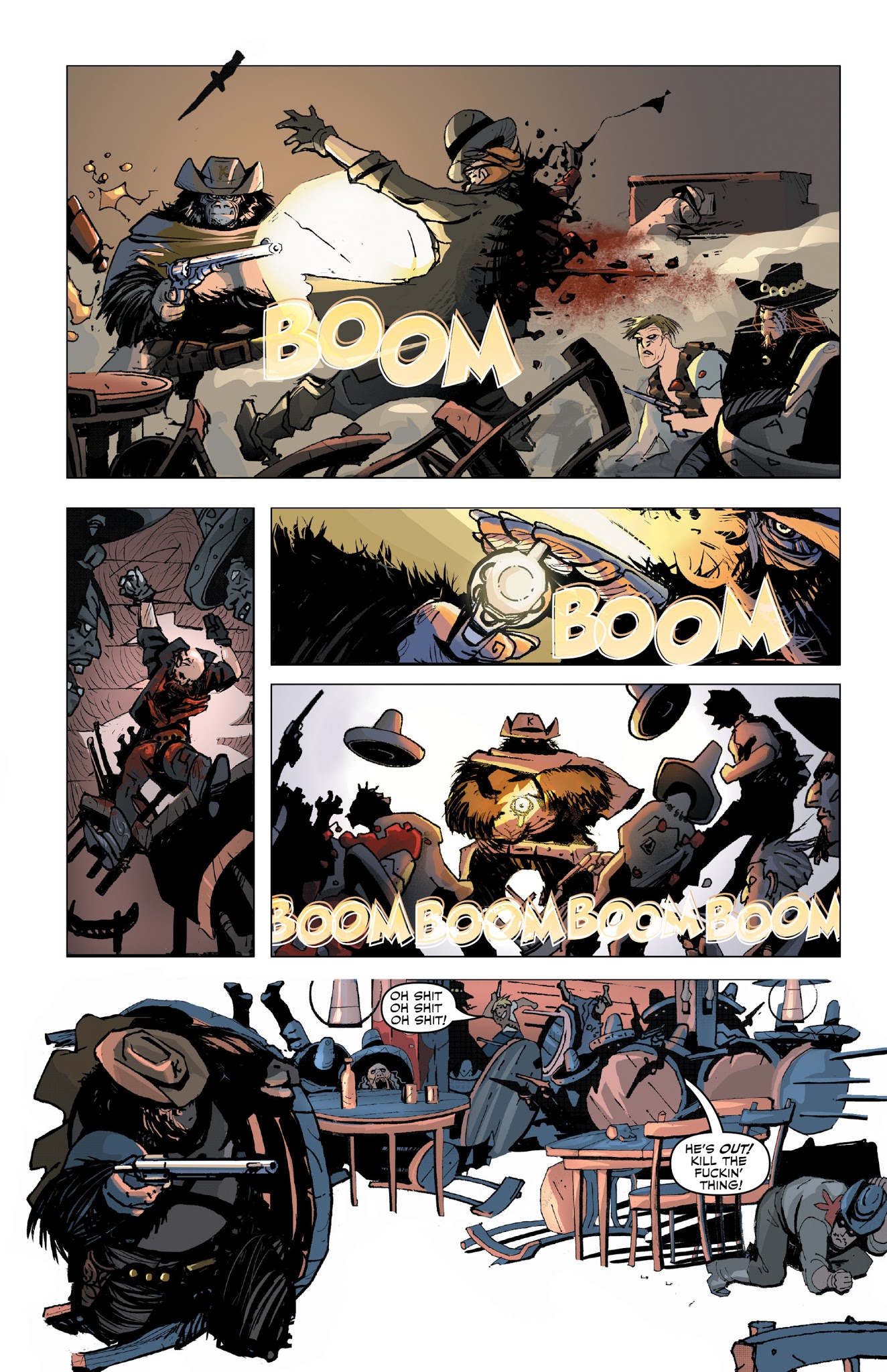 Read online Six-Gun Gorilla: Long Days of Vengeance comic -  Issue #3 - 22
