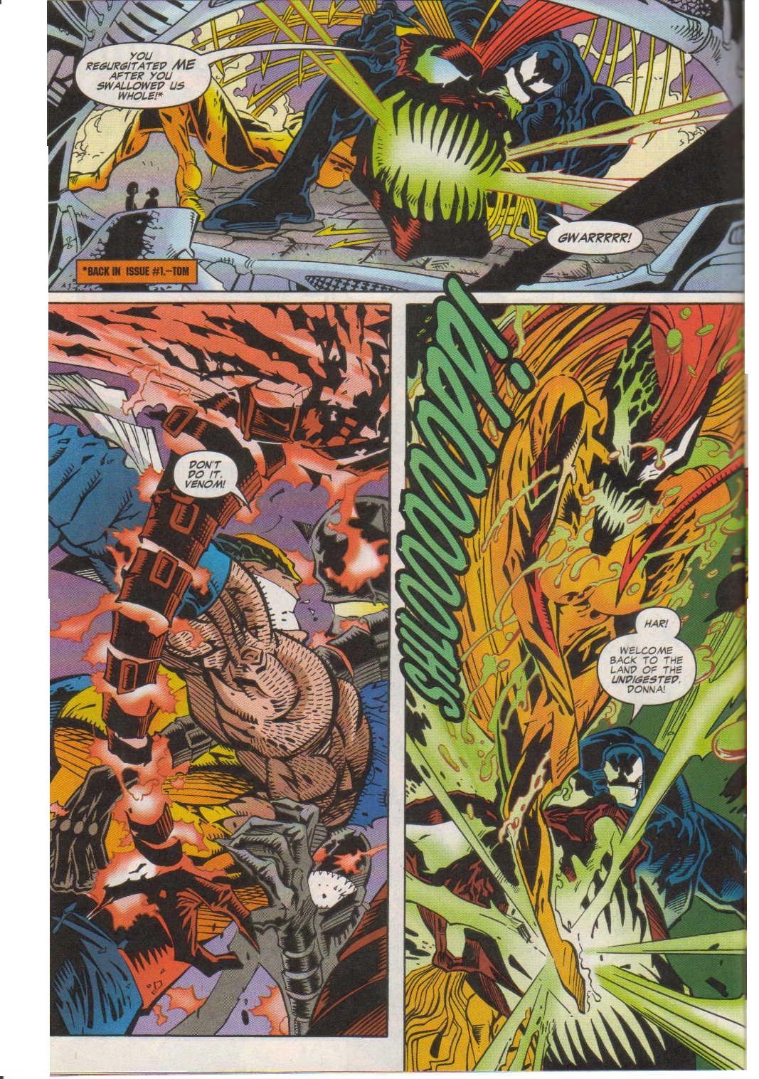 Read online Venom vs Wolverine - Tooth and Claw comic -  Issue #3 - 13