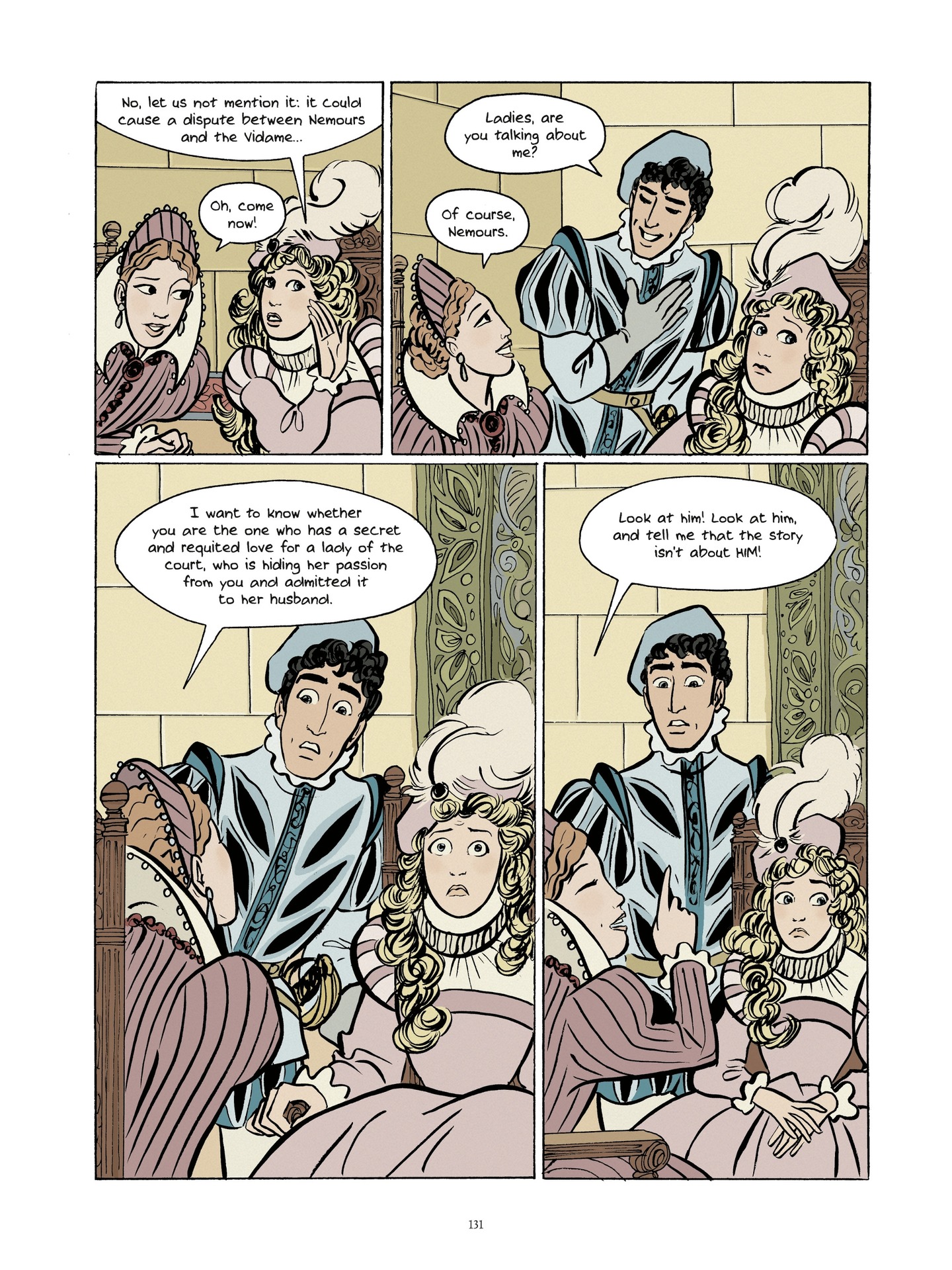 Read online The Princess of Clèves comic -  Issue # TPB (Part 1) - 123