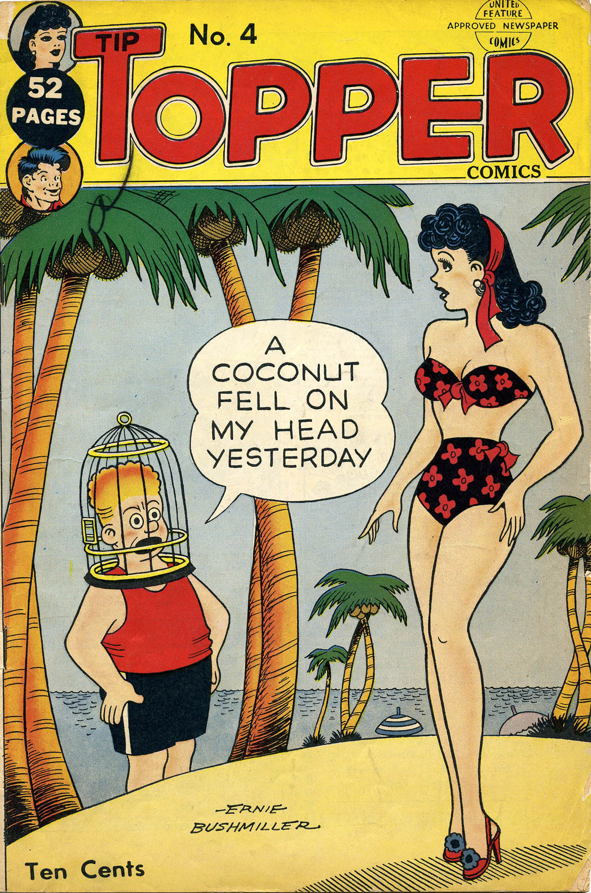 Read online Tip Topper Comics comic -  Issue #4 - 1