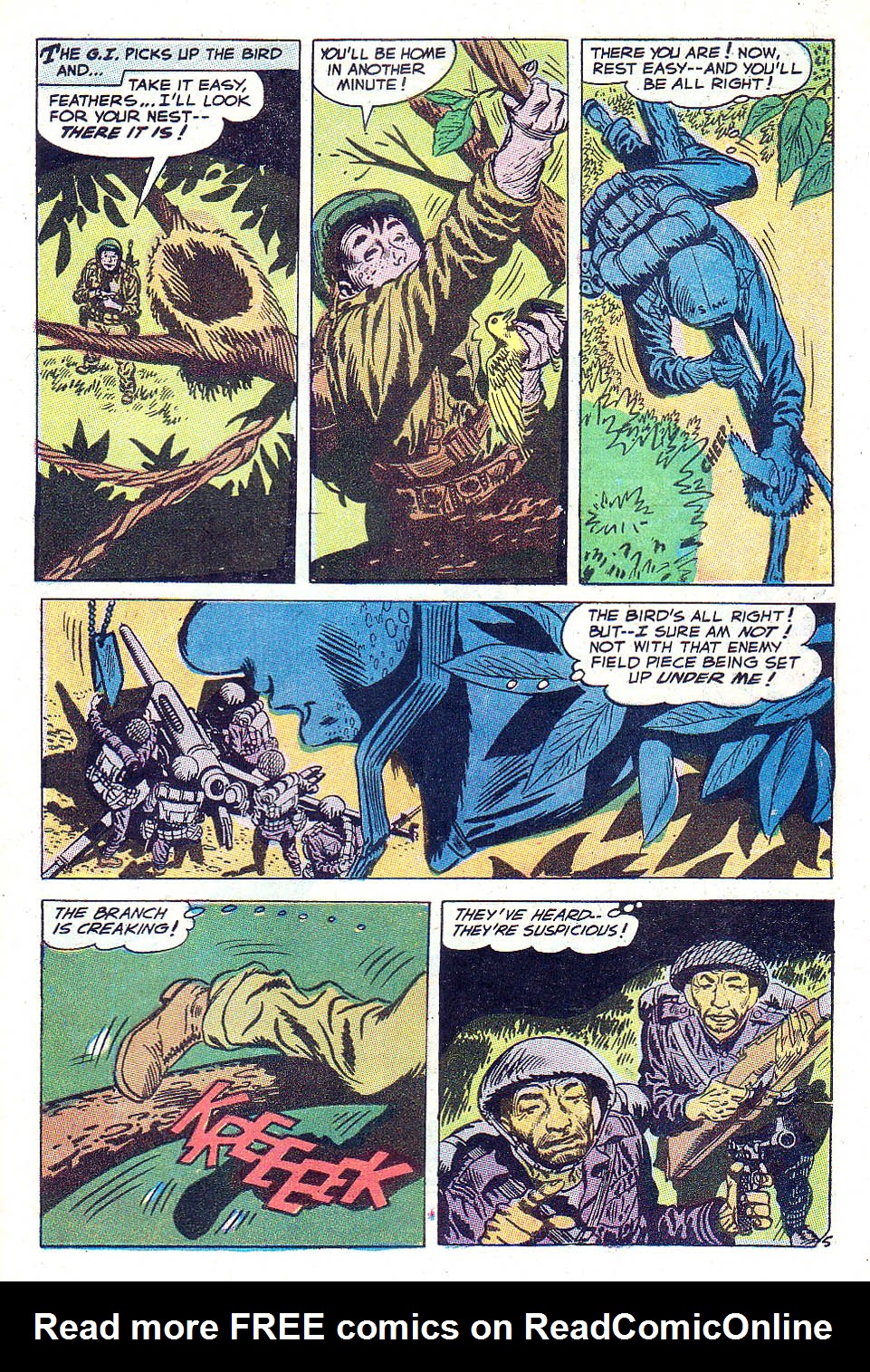 Read online Our Army at War (1952) comic -  Issue #205 - 31