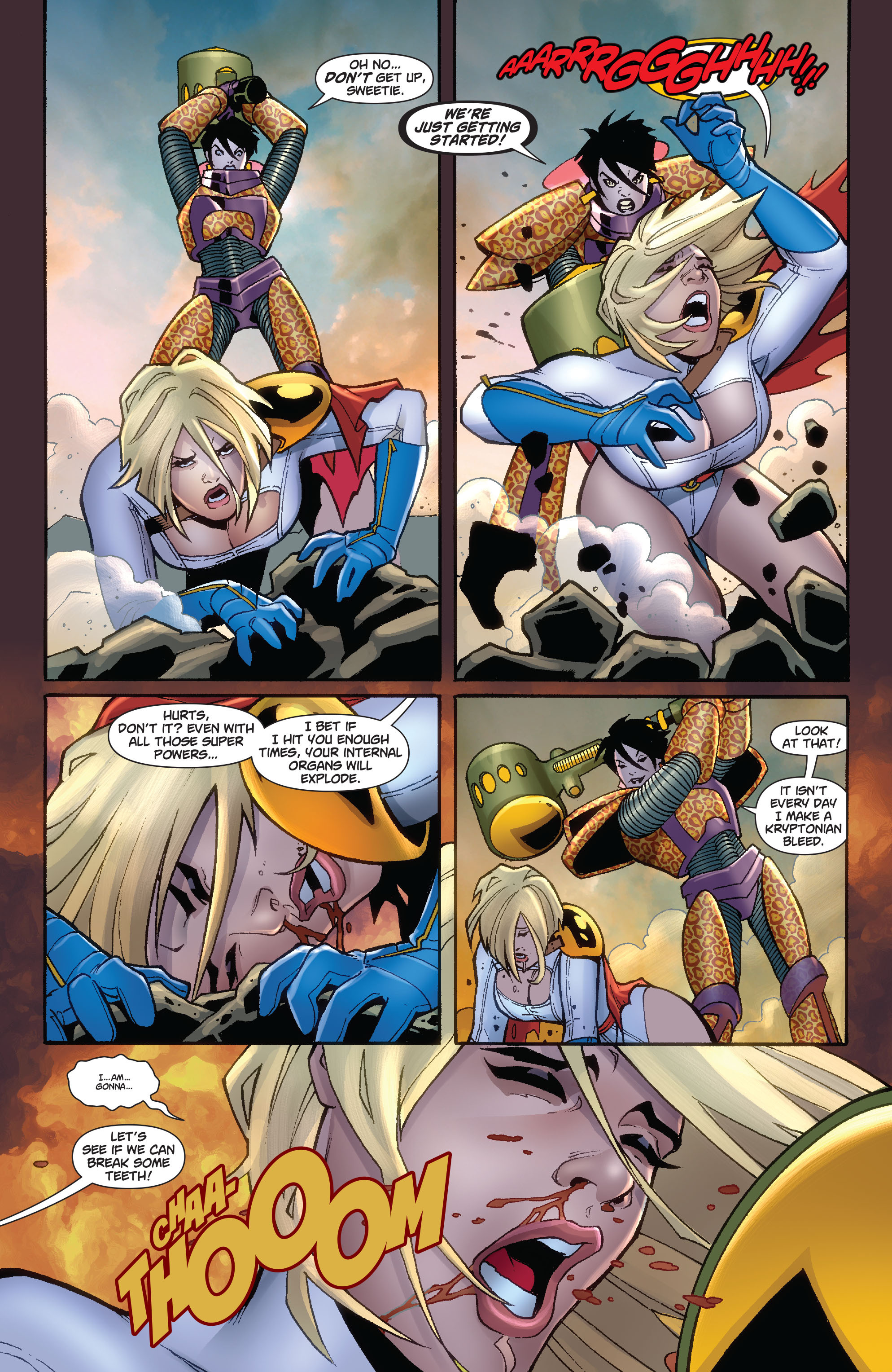 Read online Power Girl (2009) comic -  Issue #9 - 17
