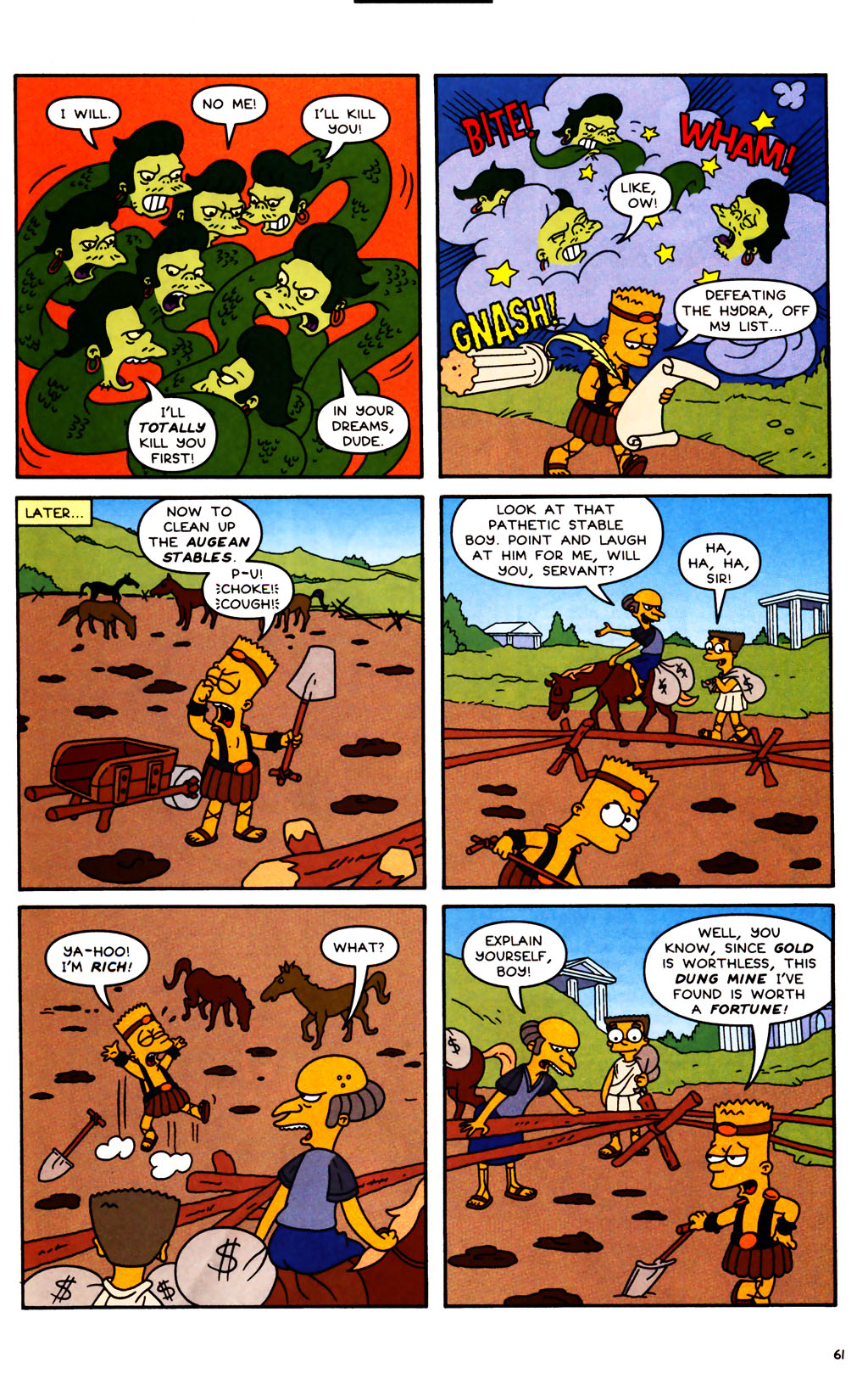 Read online Simpsons Comics comic -  Issue #100 - 63