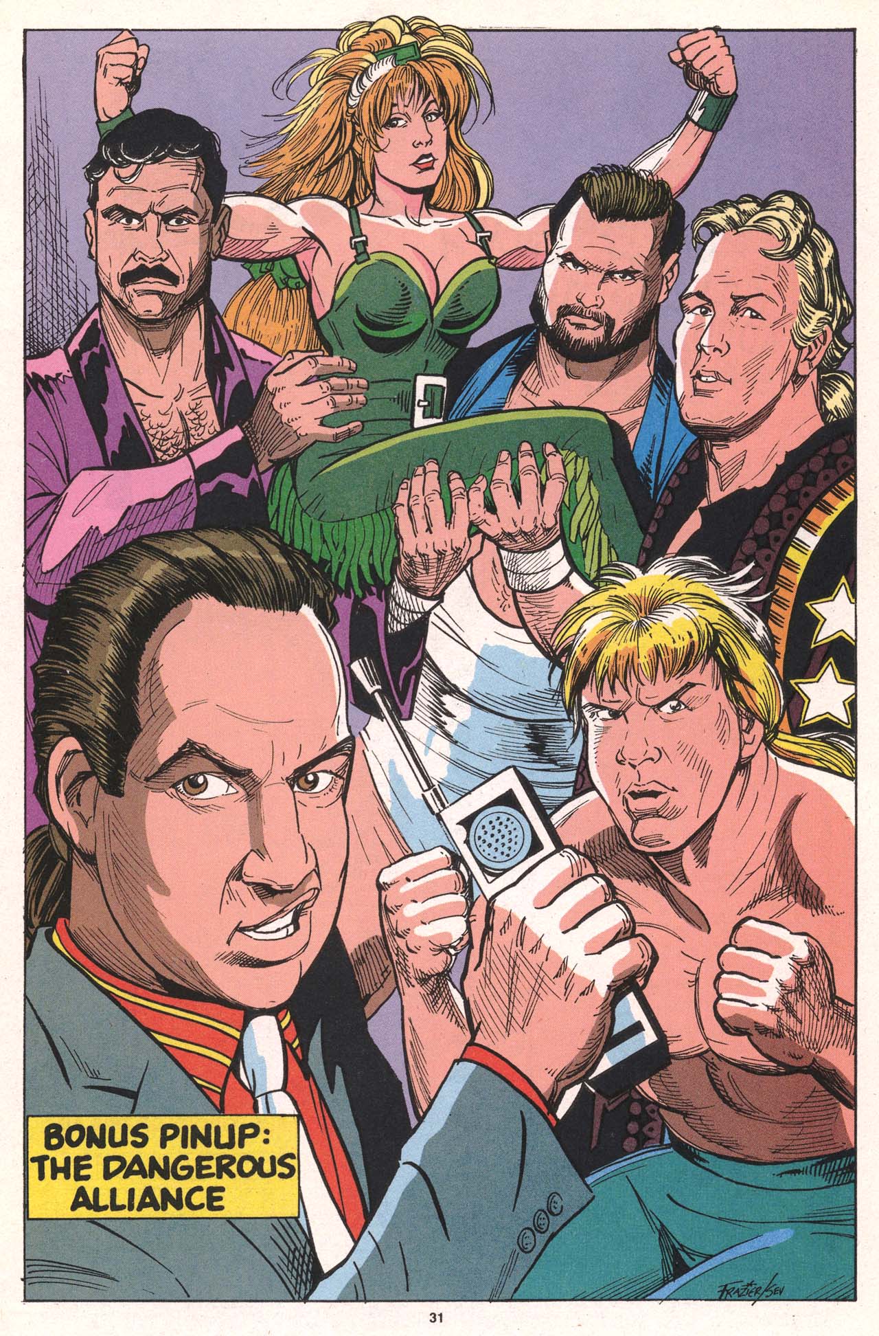 Read online WCW World Championship Wrestling comic -  Issue #10 - 31