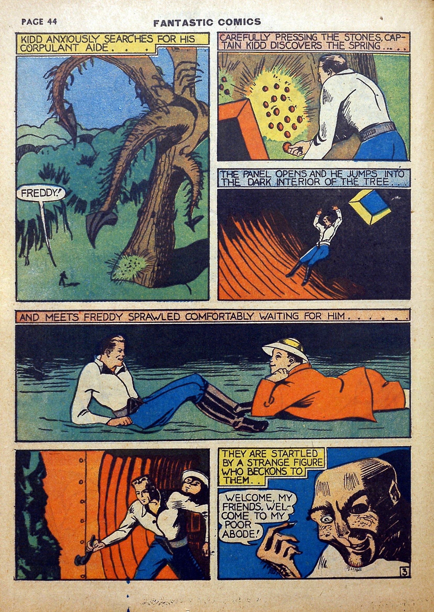 Read online Fantastic Comics comic -  Issue #5 - 45
