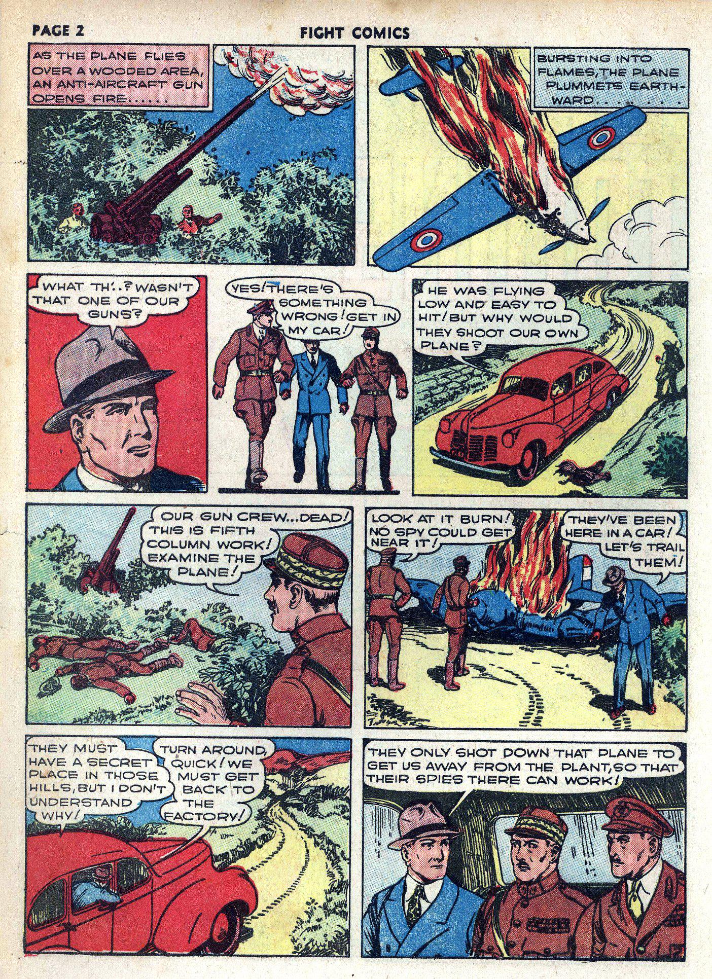 Read online Fight Comics comic -  Issue #10 - 4