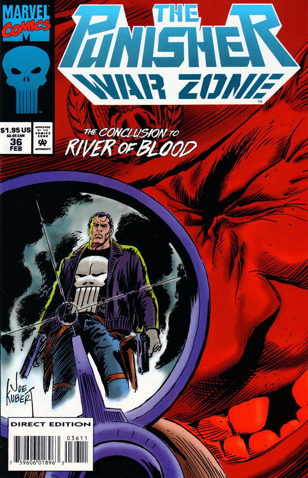 Read online The Punisher War Zone comic -  Issue #36 - 1
