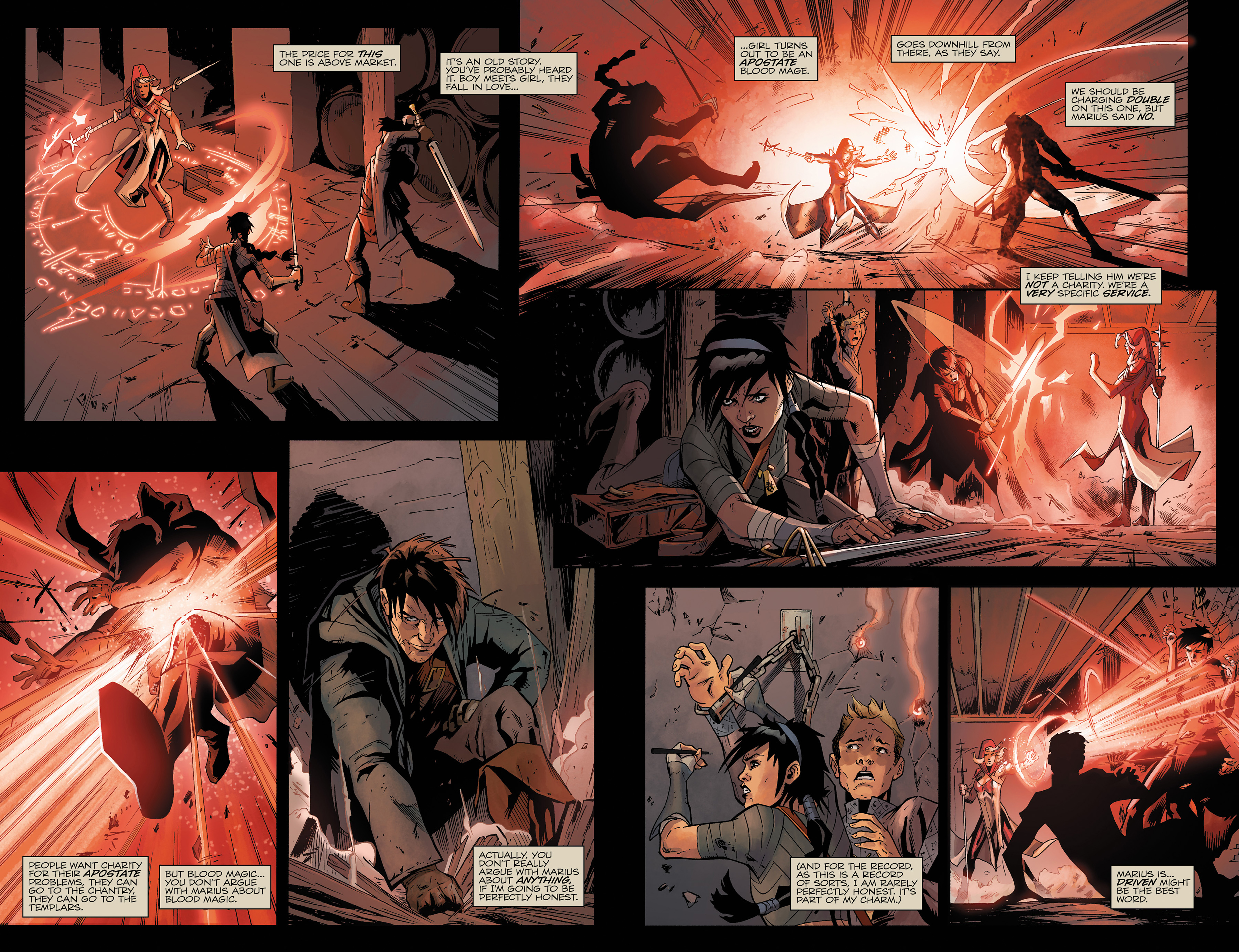 Read online Dragon Age: Magekiller comic -  Issue #1 - 6
