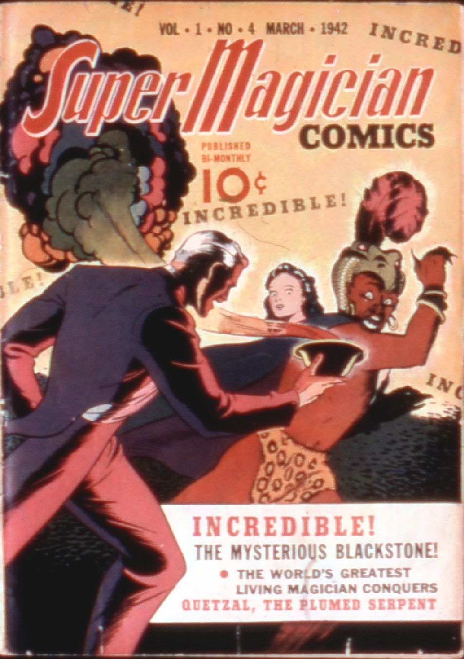 Read online Super-Magician Comics comic -  Issue #4 - 1