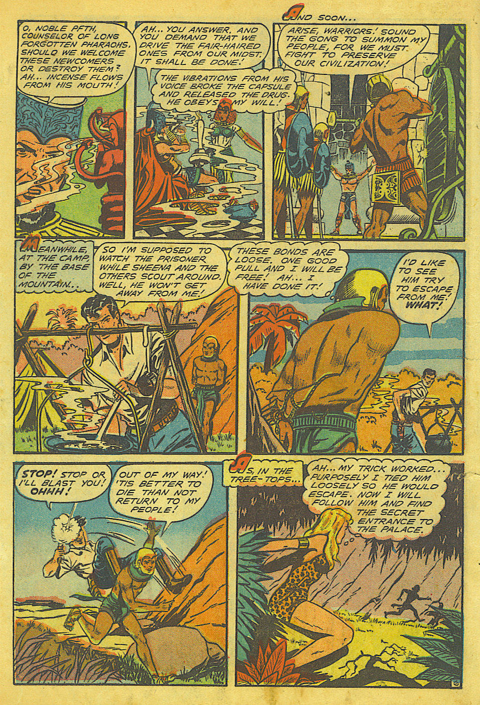 Read online Jumbo Comics comic -  Issue #130 - 8