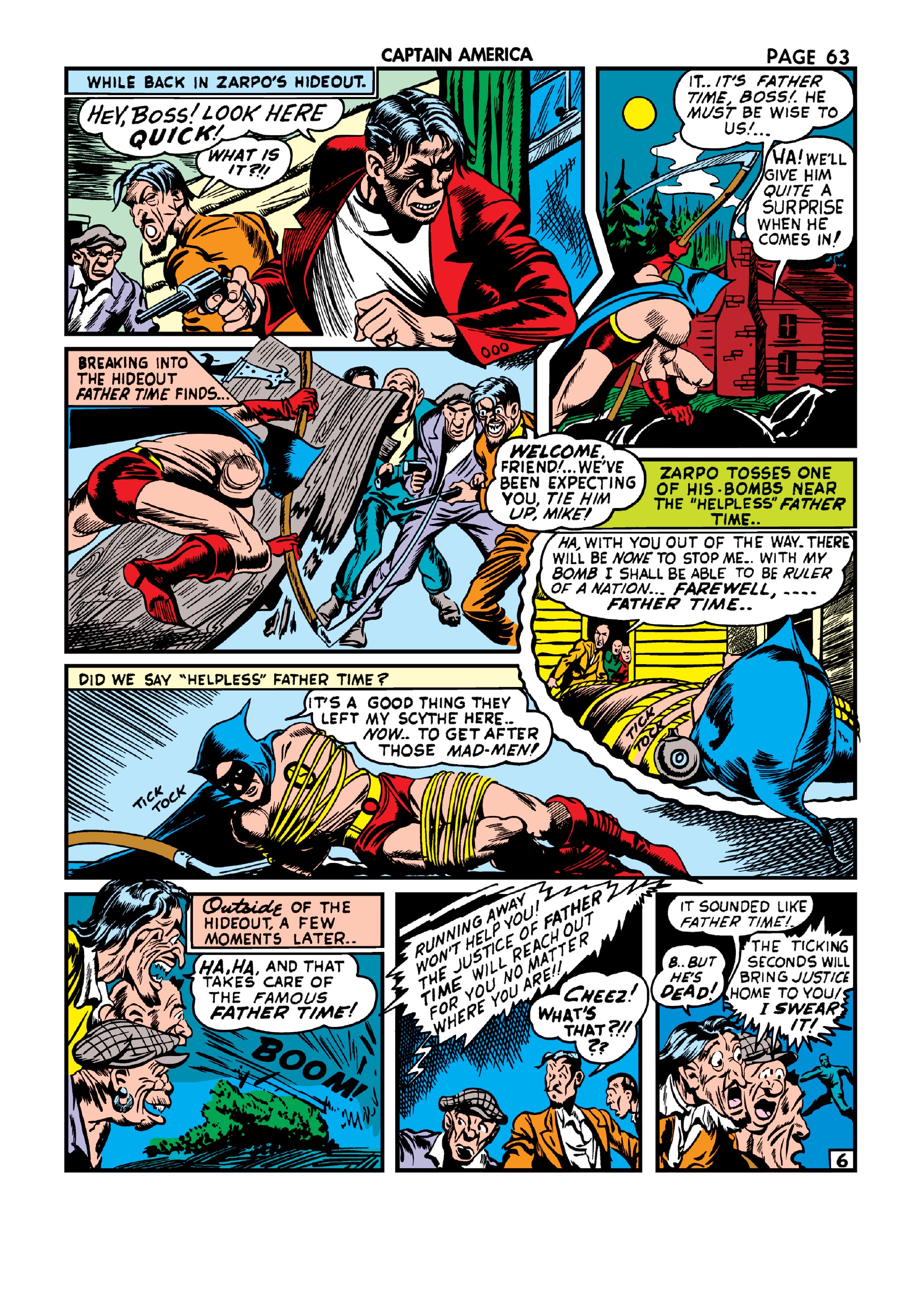Read online Marvel Masterworks: Golden Age Captain America comic -  Issue # TPB 3 (Part 1) - 71