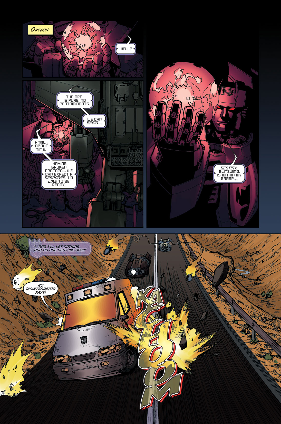 Read online The Transformers: Infiltration comic -  Issue #2 - 14