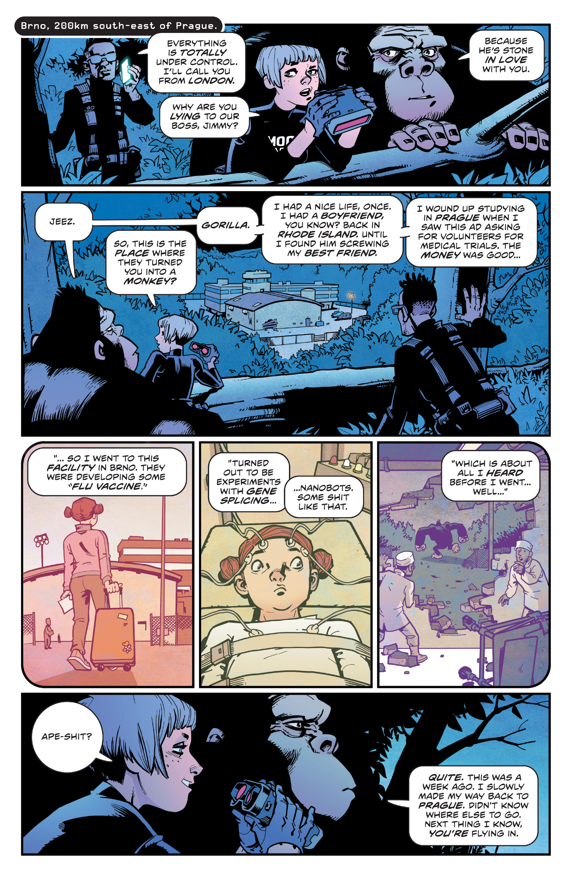 Read online Eve Stranger comic -  Issue #3 - 12