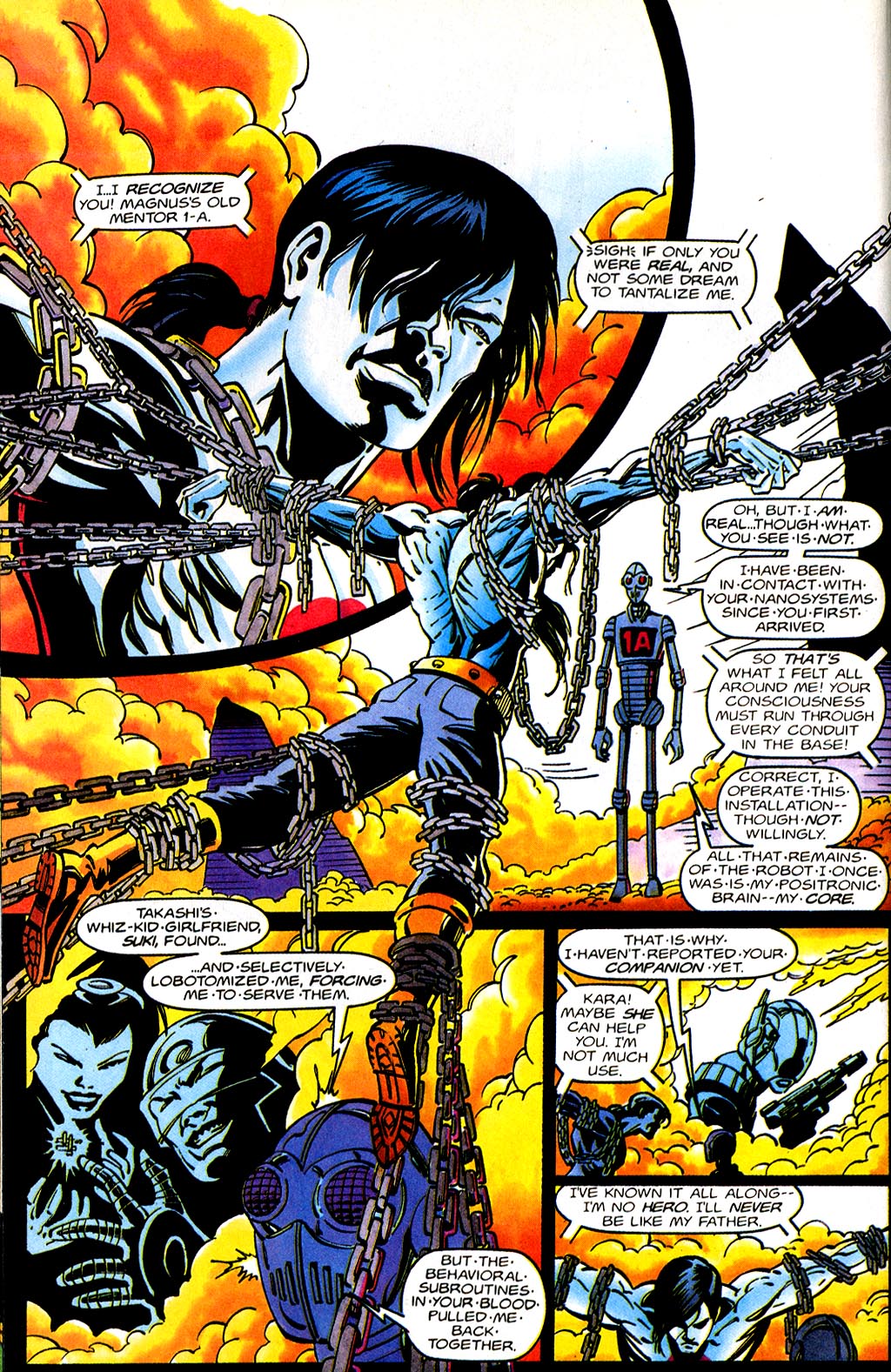 Read online Magnus Robot Fighter (1991) comic -  Issue #51 - 11