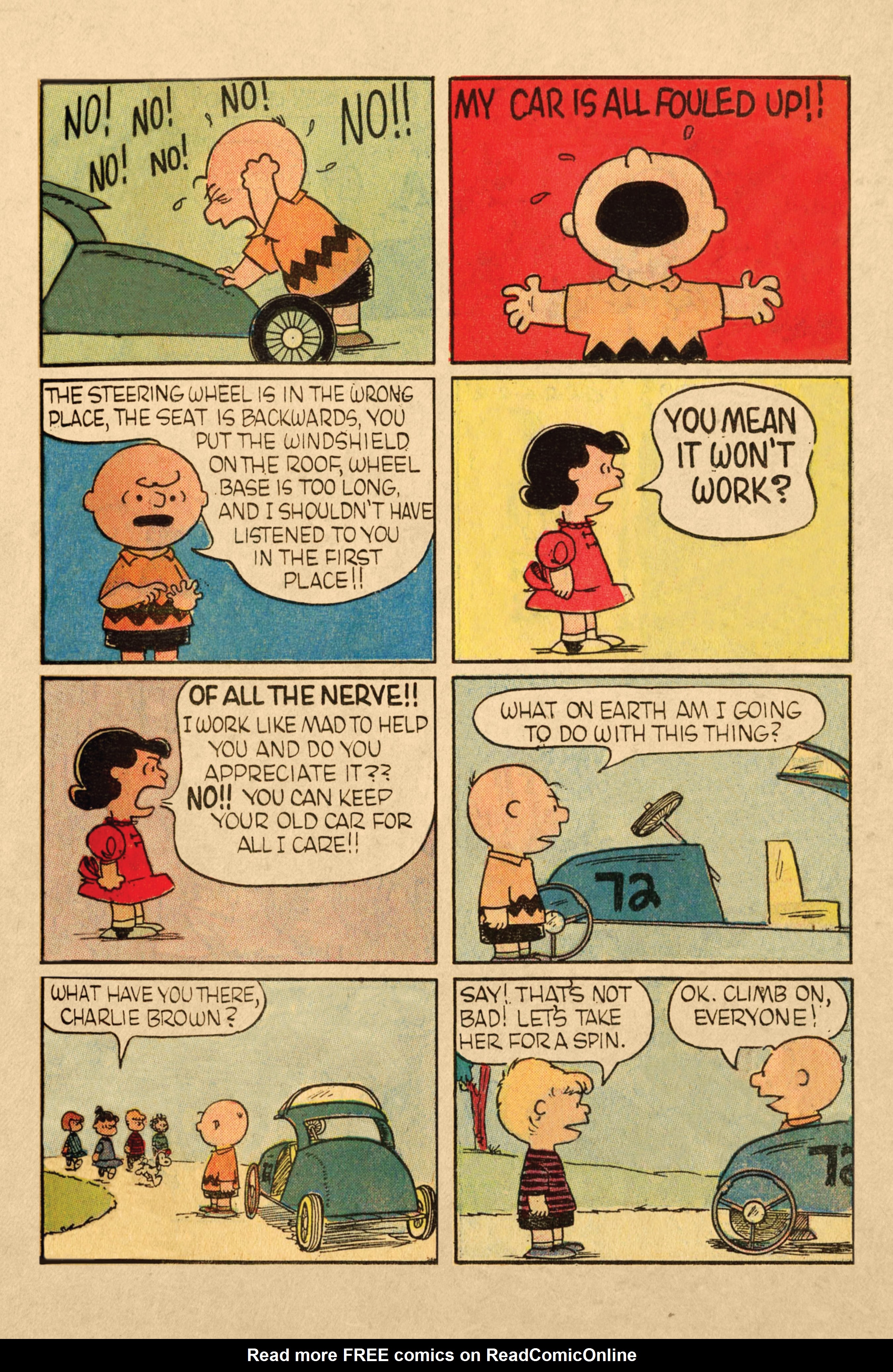 Read online Peanuts Dell Archive comic -  Issue # TPB (Part 2) - 99