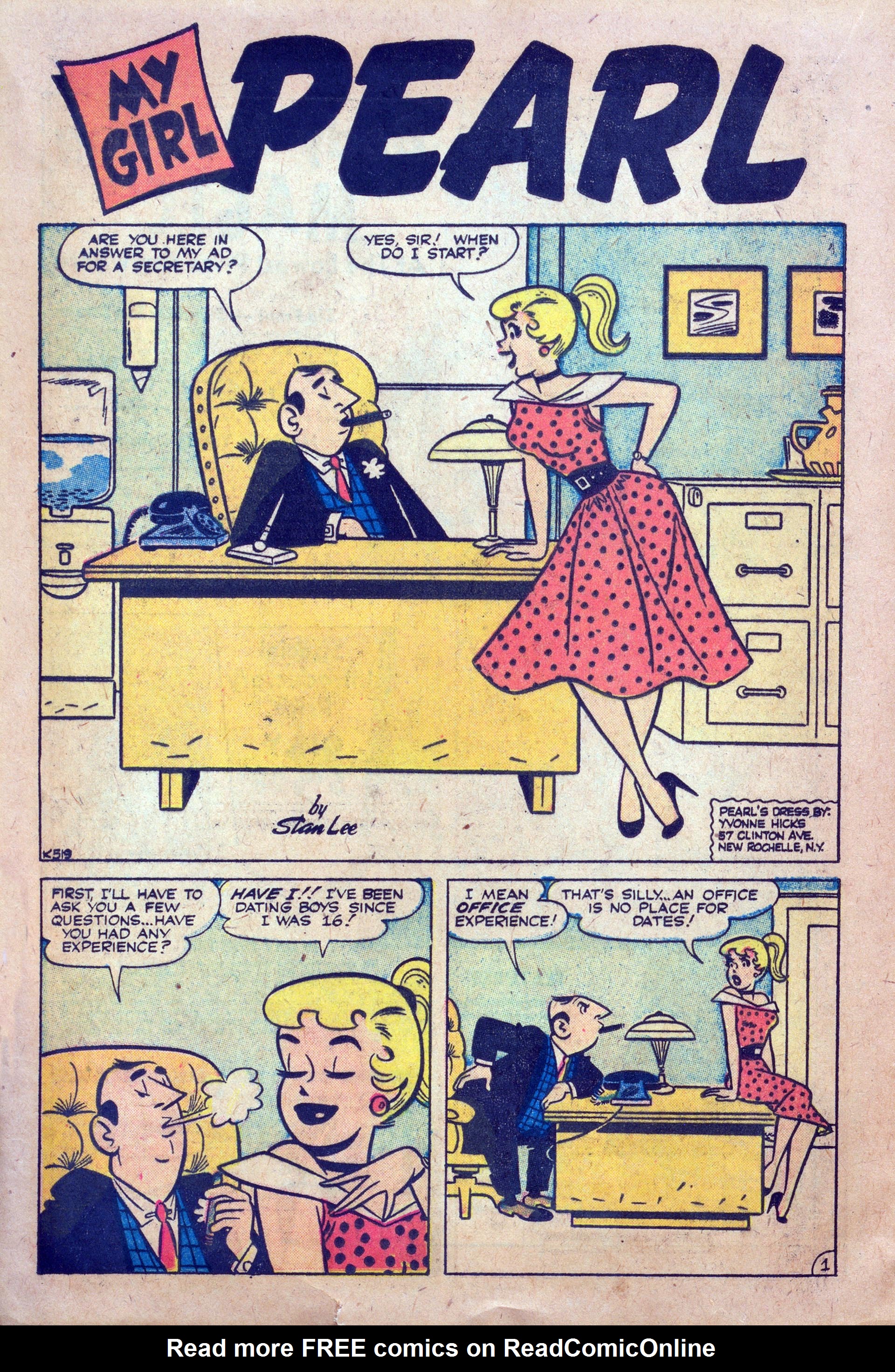 Read online Millie the Model comic -  Issue #71 - 16